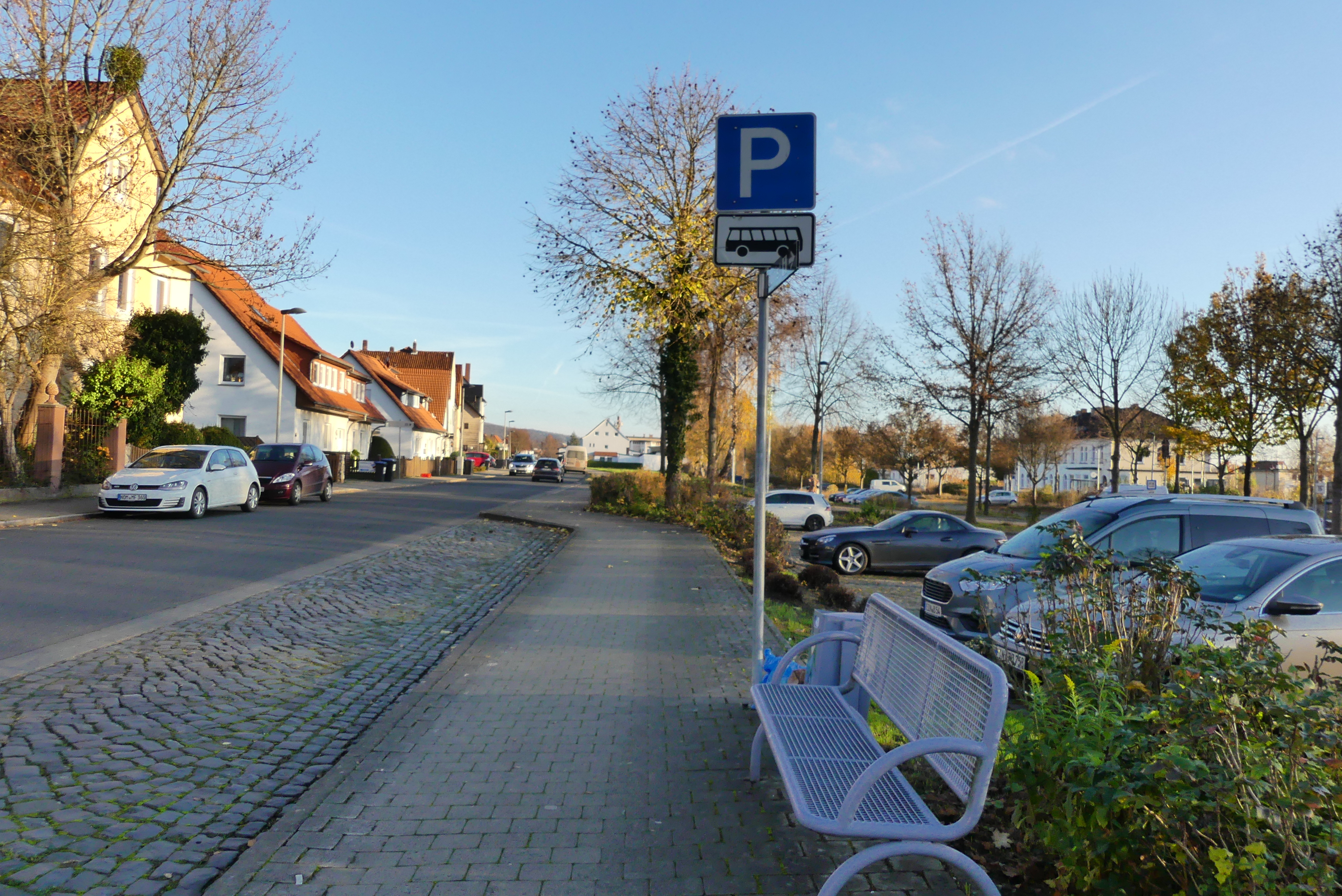 Busparkplatz Köppenweg / Neues Rathaus