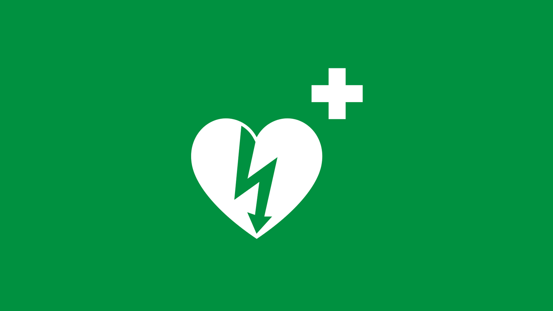 Defibrillator, Sporthalle Leinde