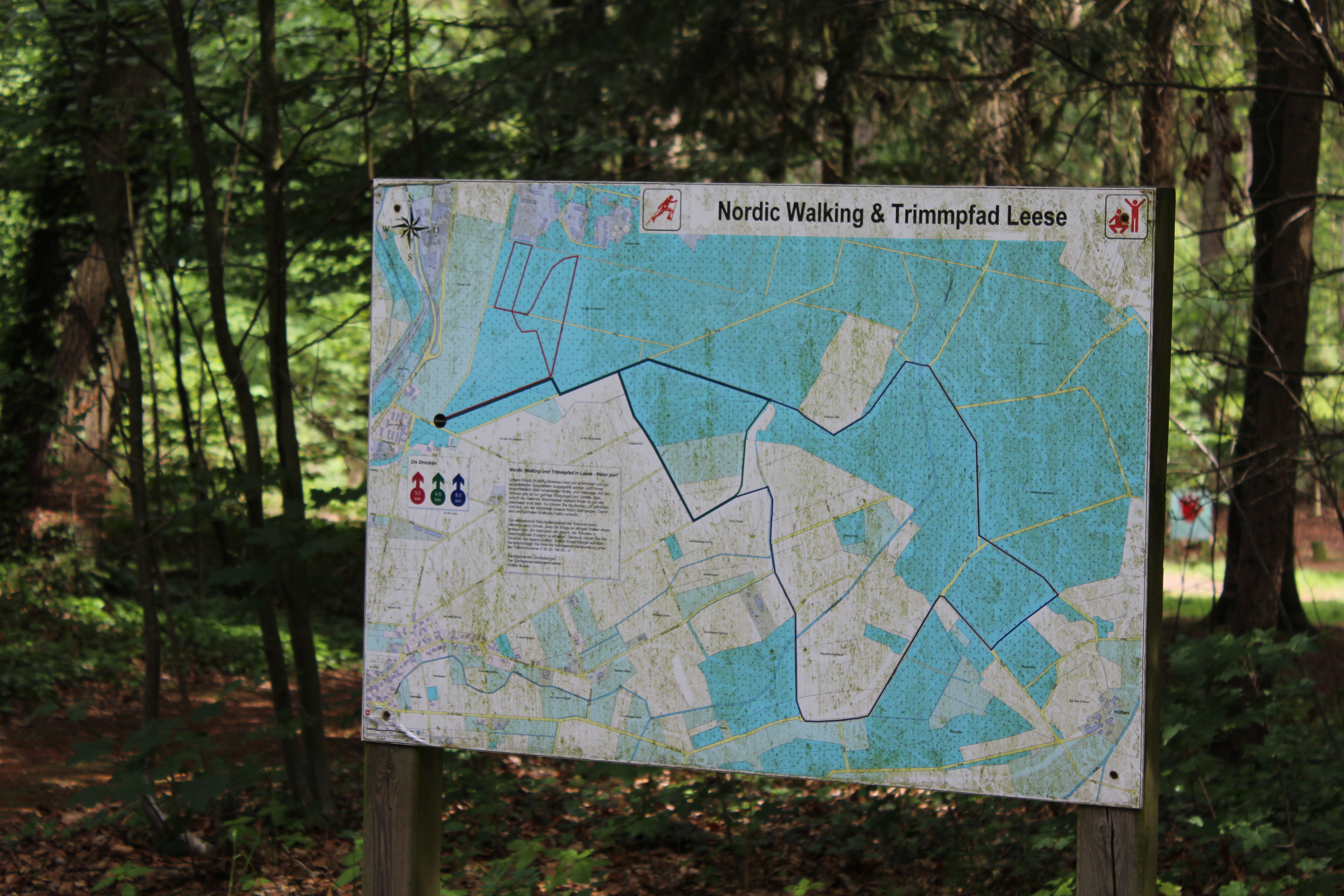 Leese-Blaue Strecke