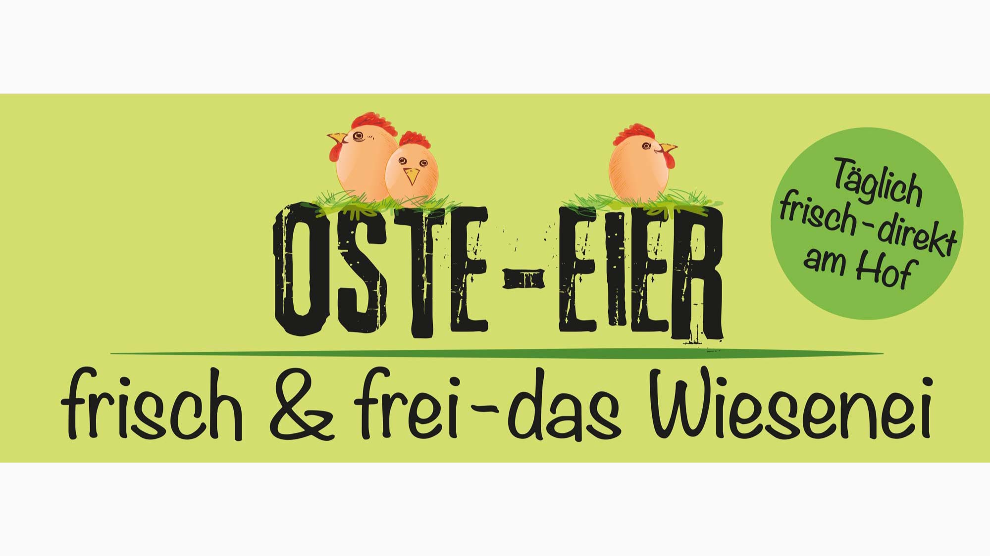 Oste Eier aus dem Hühnermobil in Brauel