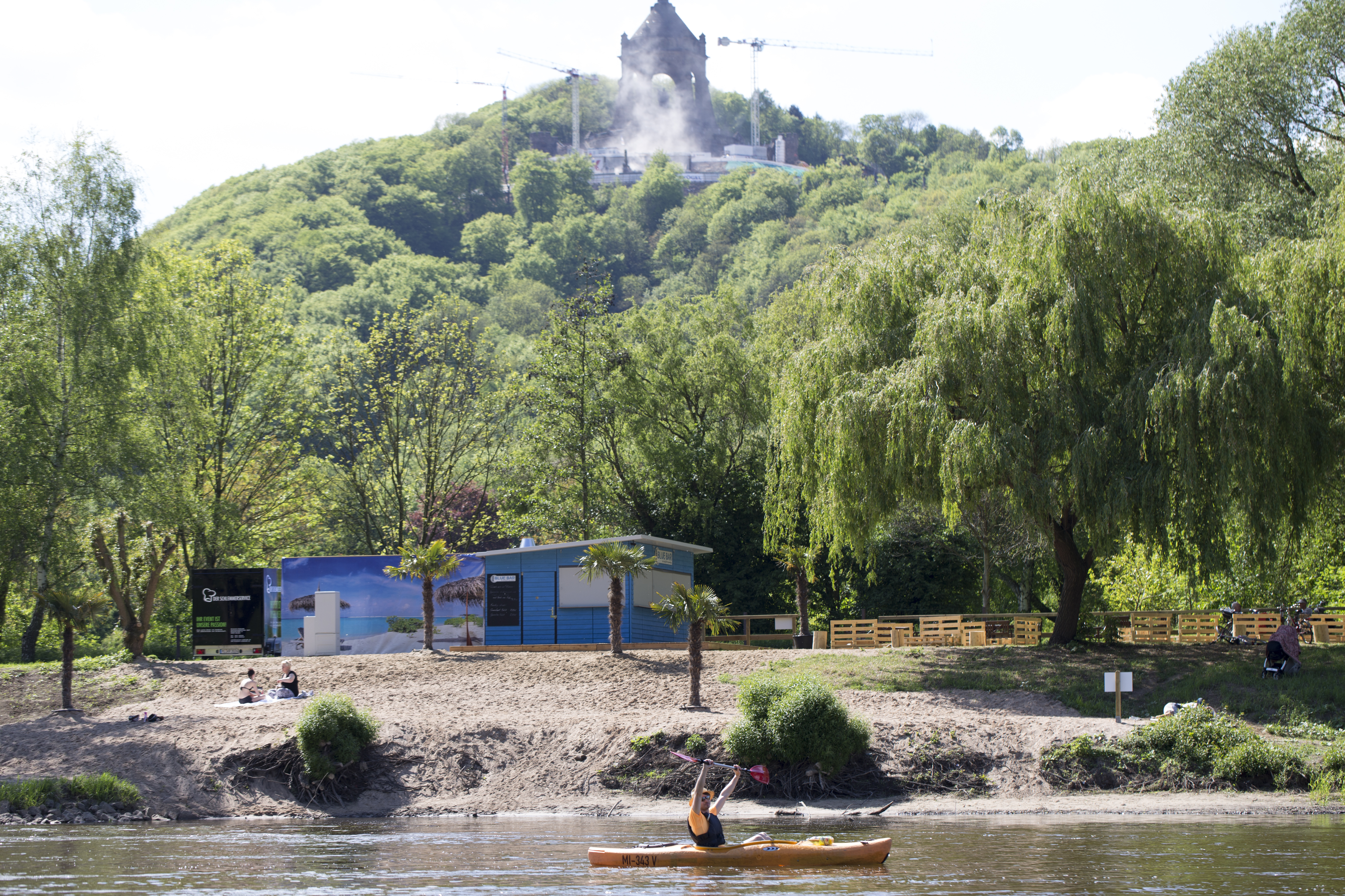 Im Kanu auf Werre und Weser Die beschauliche Panoramafahrt von Löhne bis Porta Westfalica