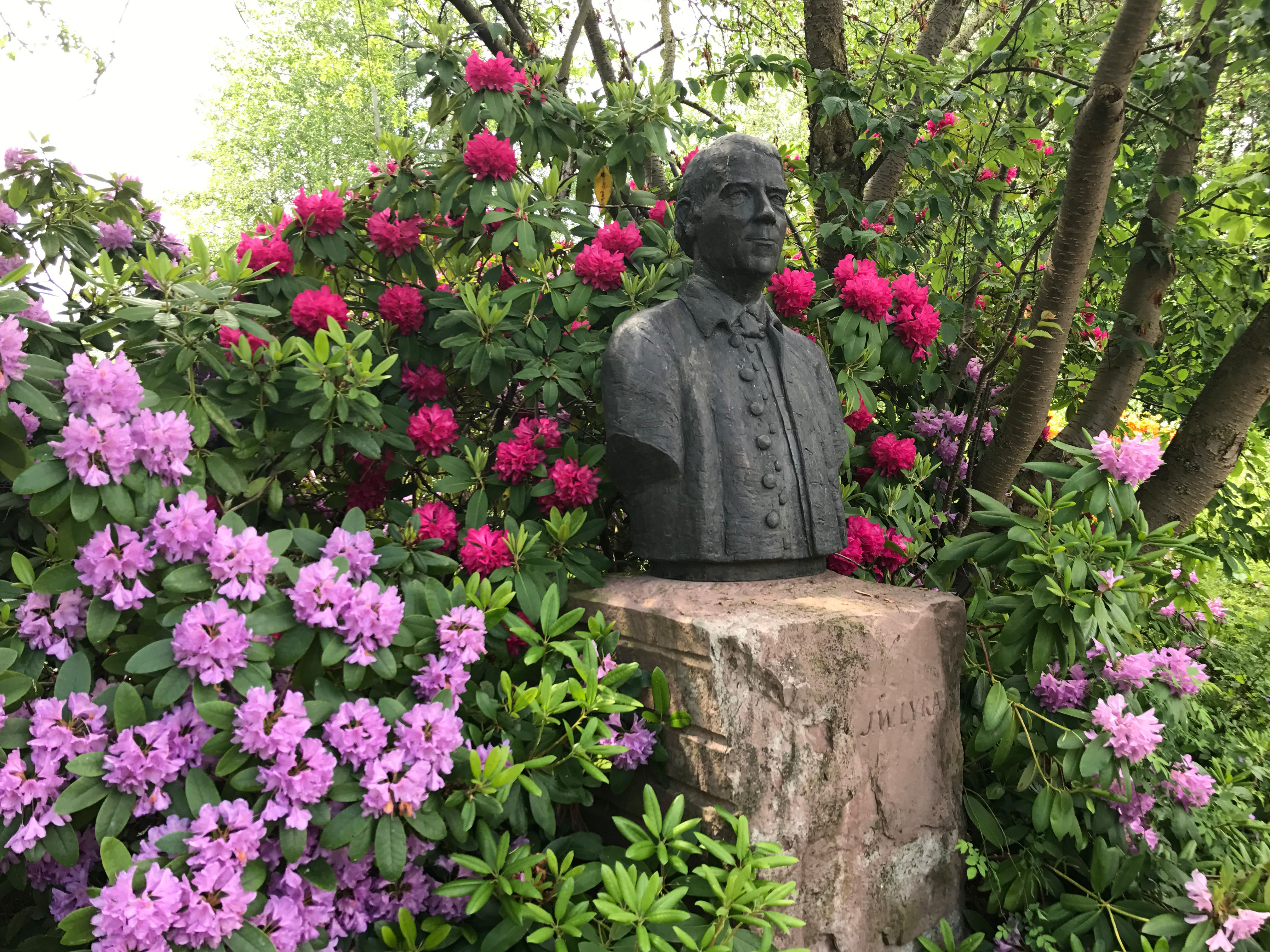 Büste von Justus Wilhelm Lyra