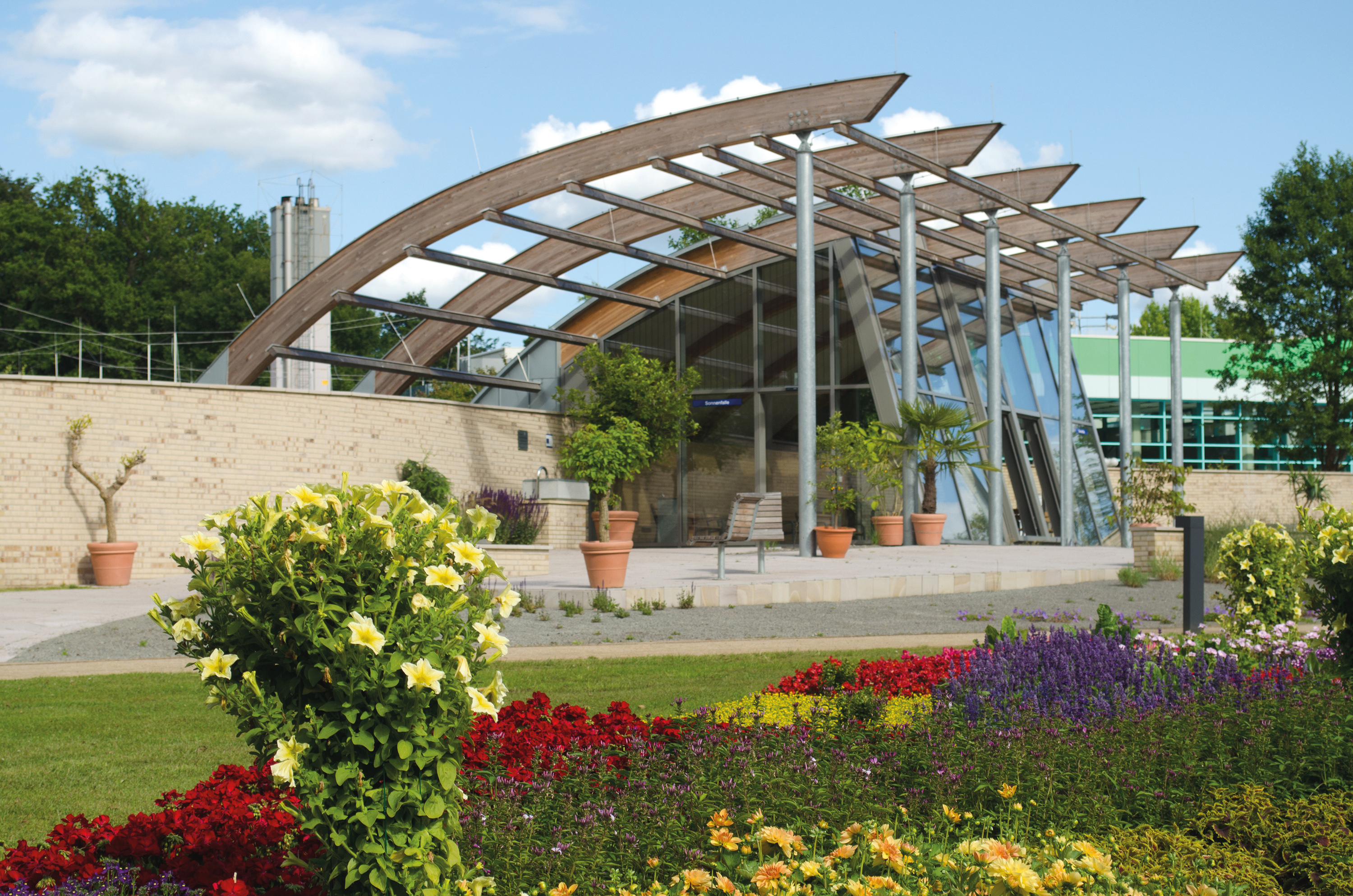 Sonnenfalle im Kurpark Bad Bevensen