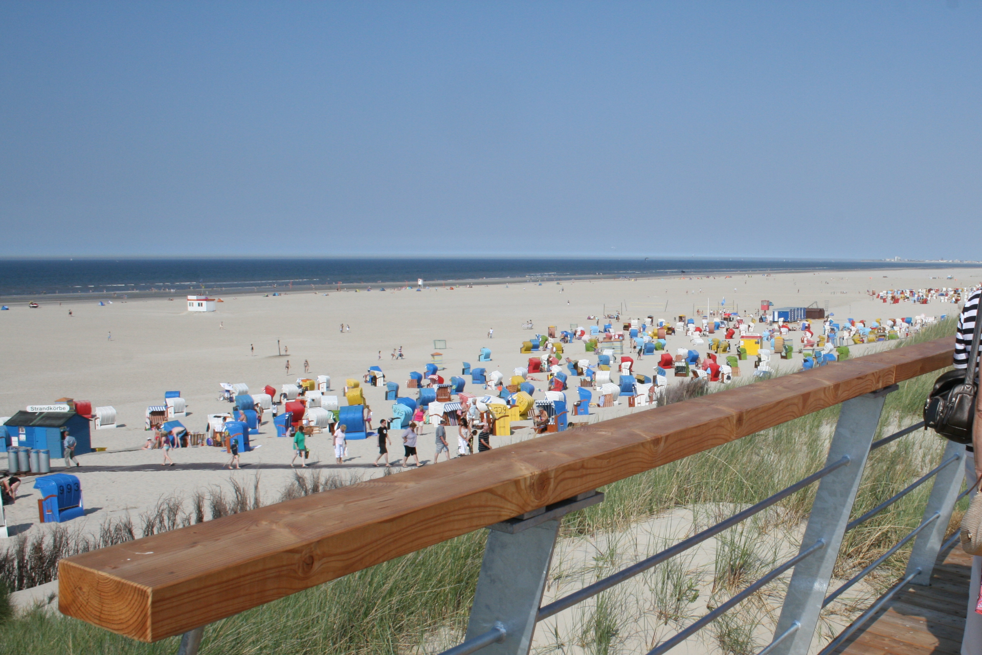 Strandkorbvermietung Hauptbad - Strandstraße (Ost)