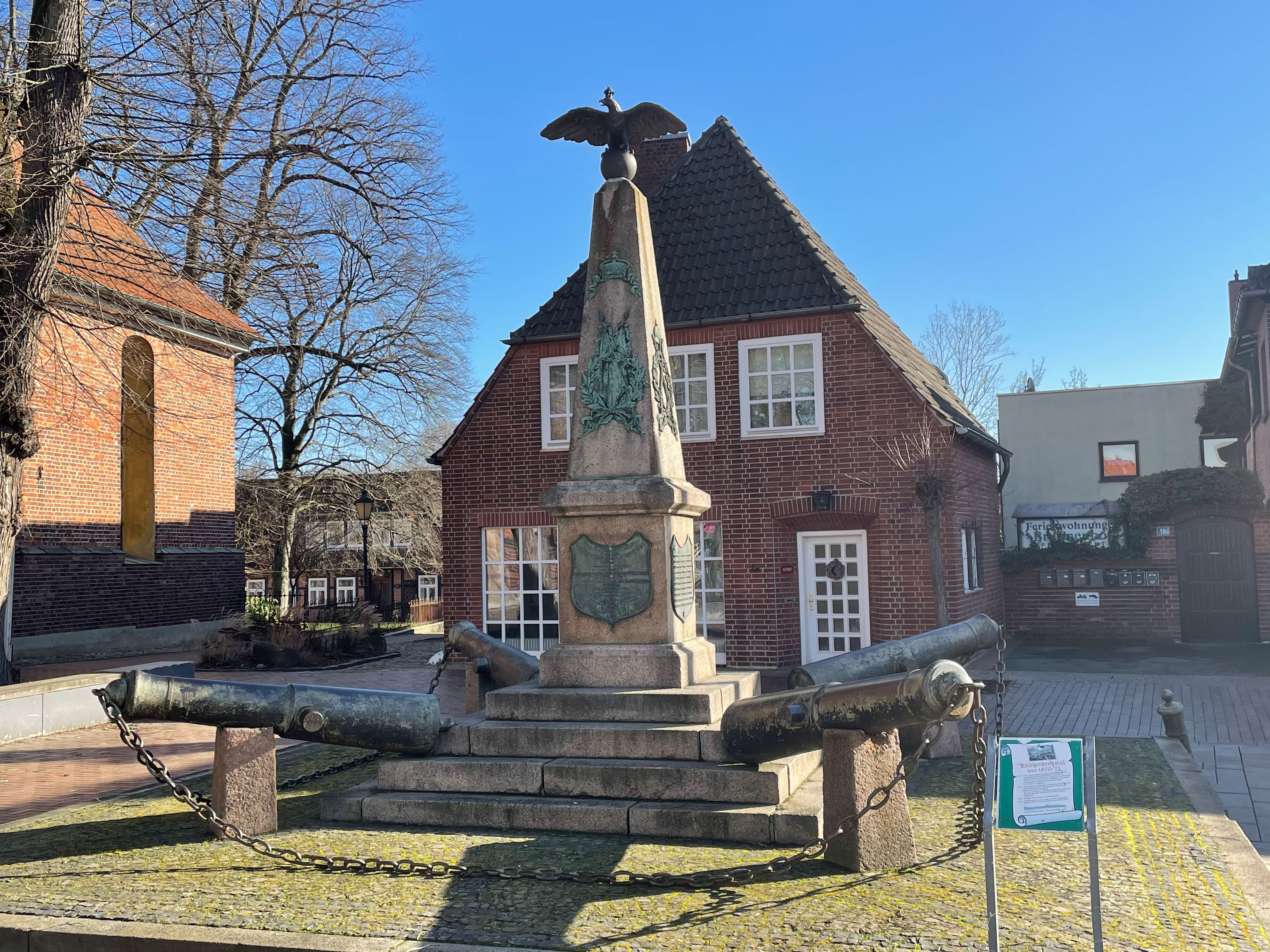 Kriegerdenkmal von 1870/71 in Bad Bevensen