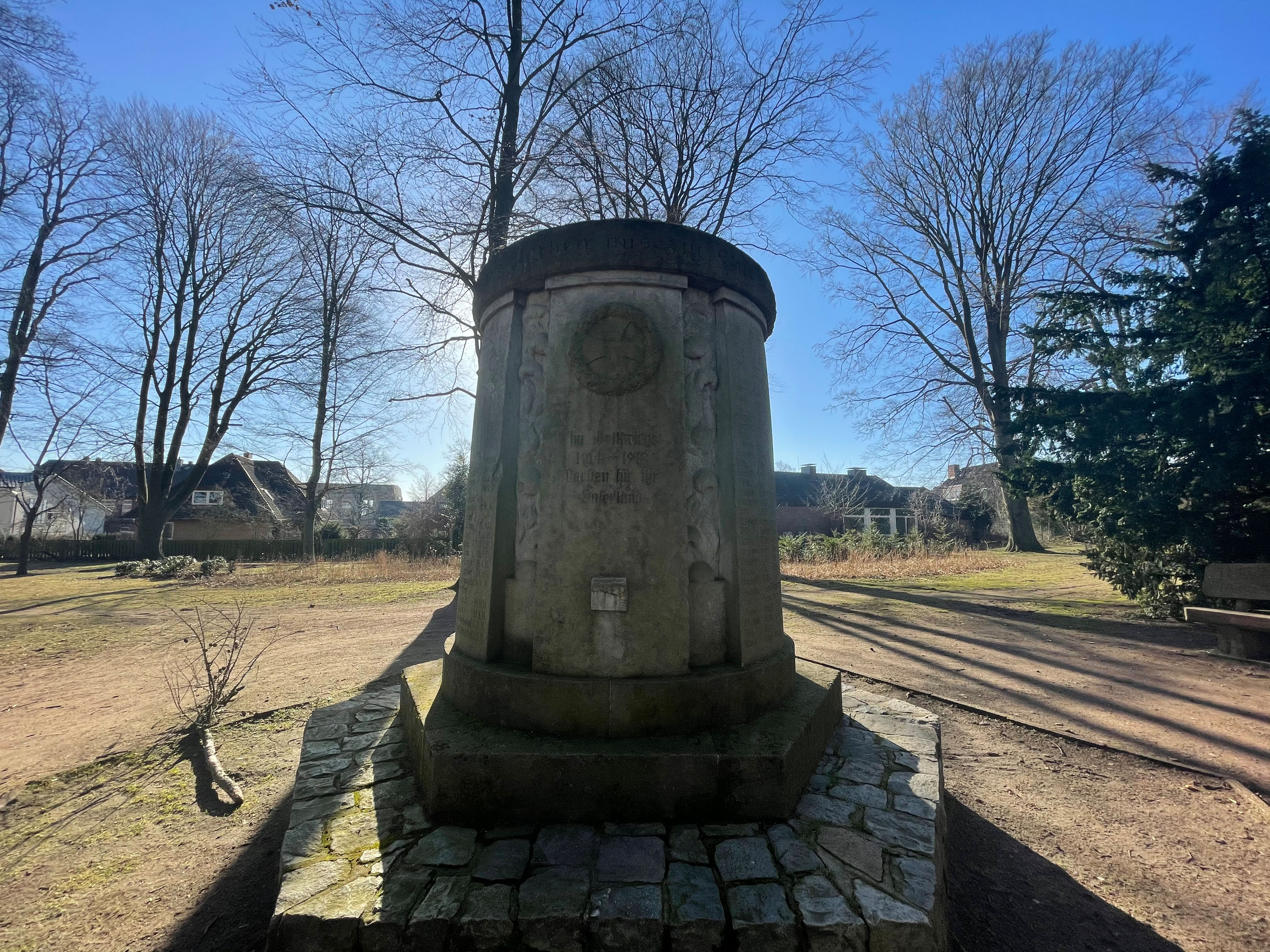 Denkmal für die Gefallenen des 1.Weltkrieges