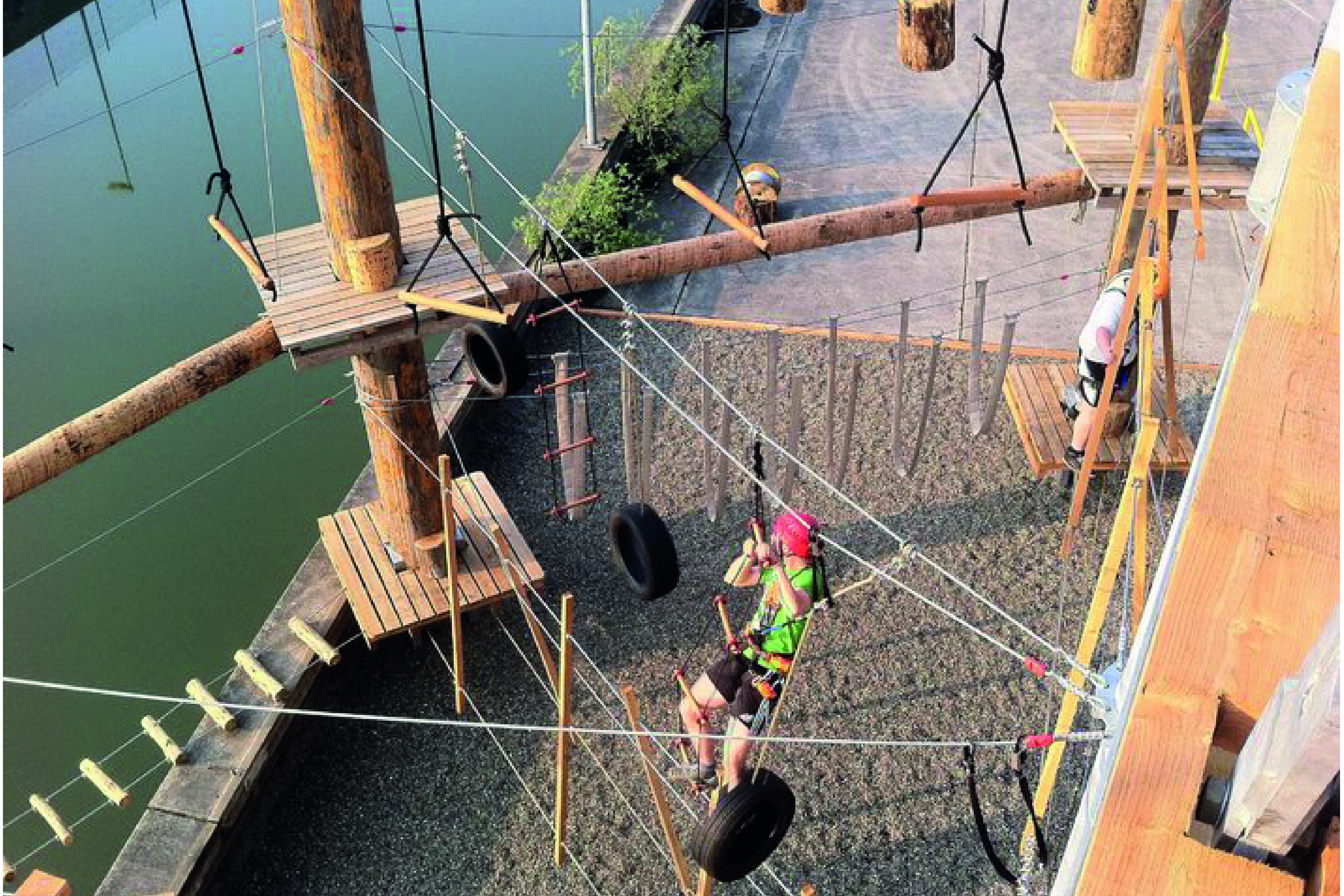 Schneverdingen: Kletterpark HöhenwegArena