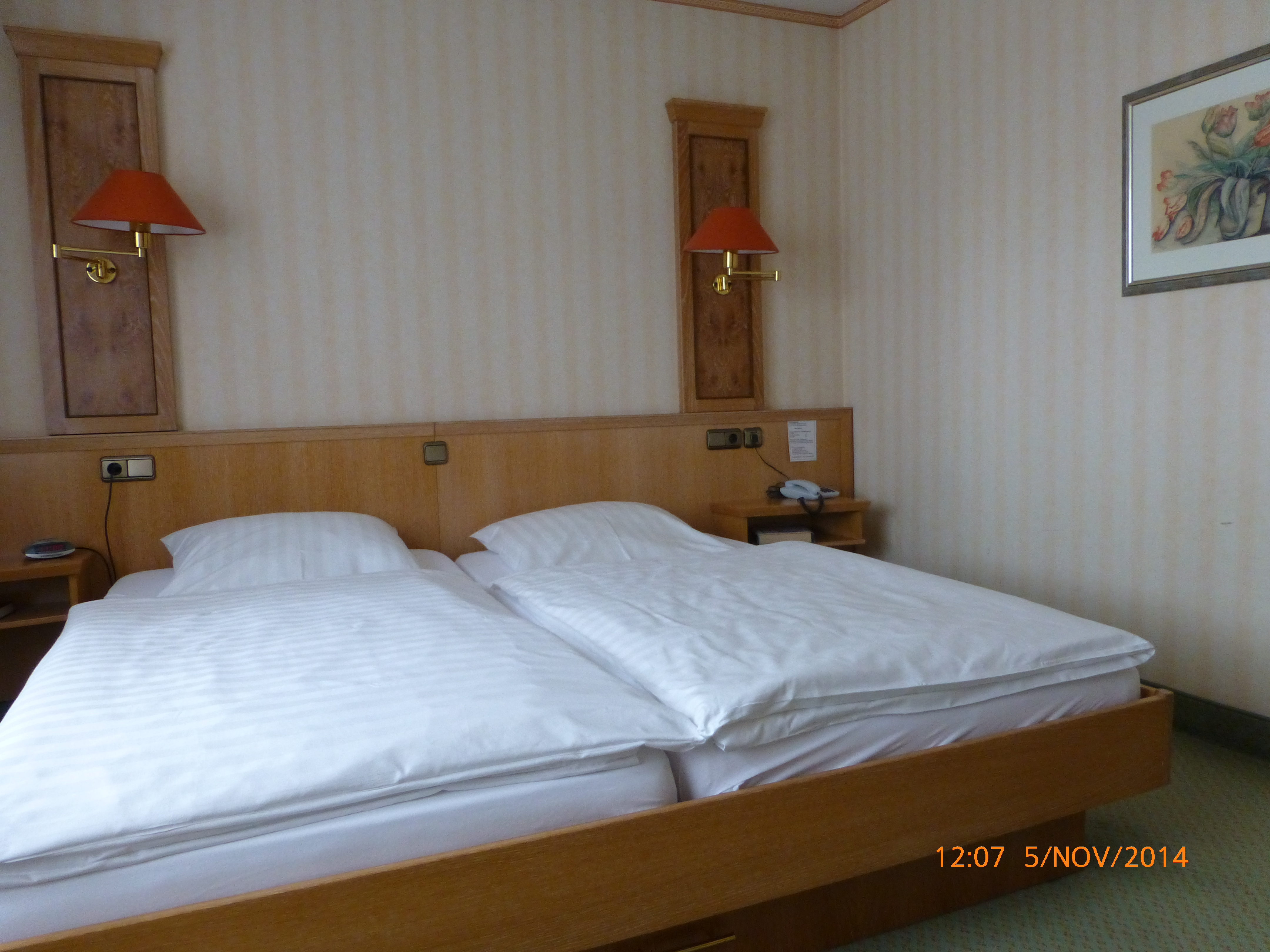 Doppelzimmer im Hotel Schaperkrug in Celle