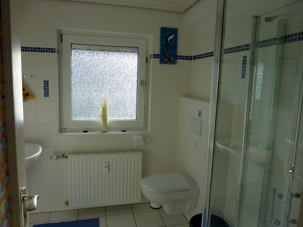 Badezimmer in der Ferienwohnung Fritz Dreyer