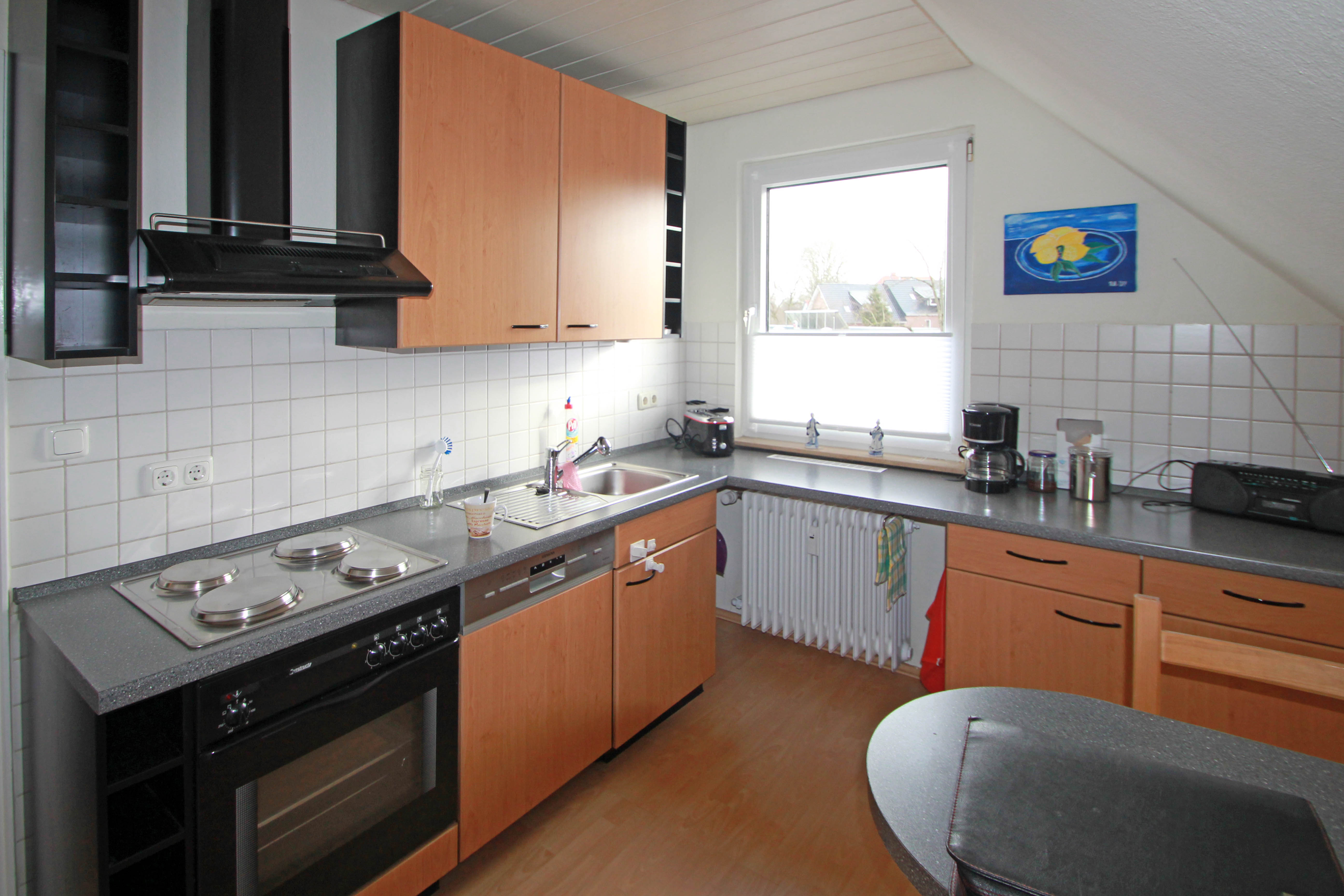 Küche in der Ferienwohnung Rita Dreyer