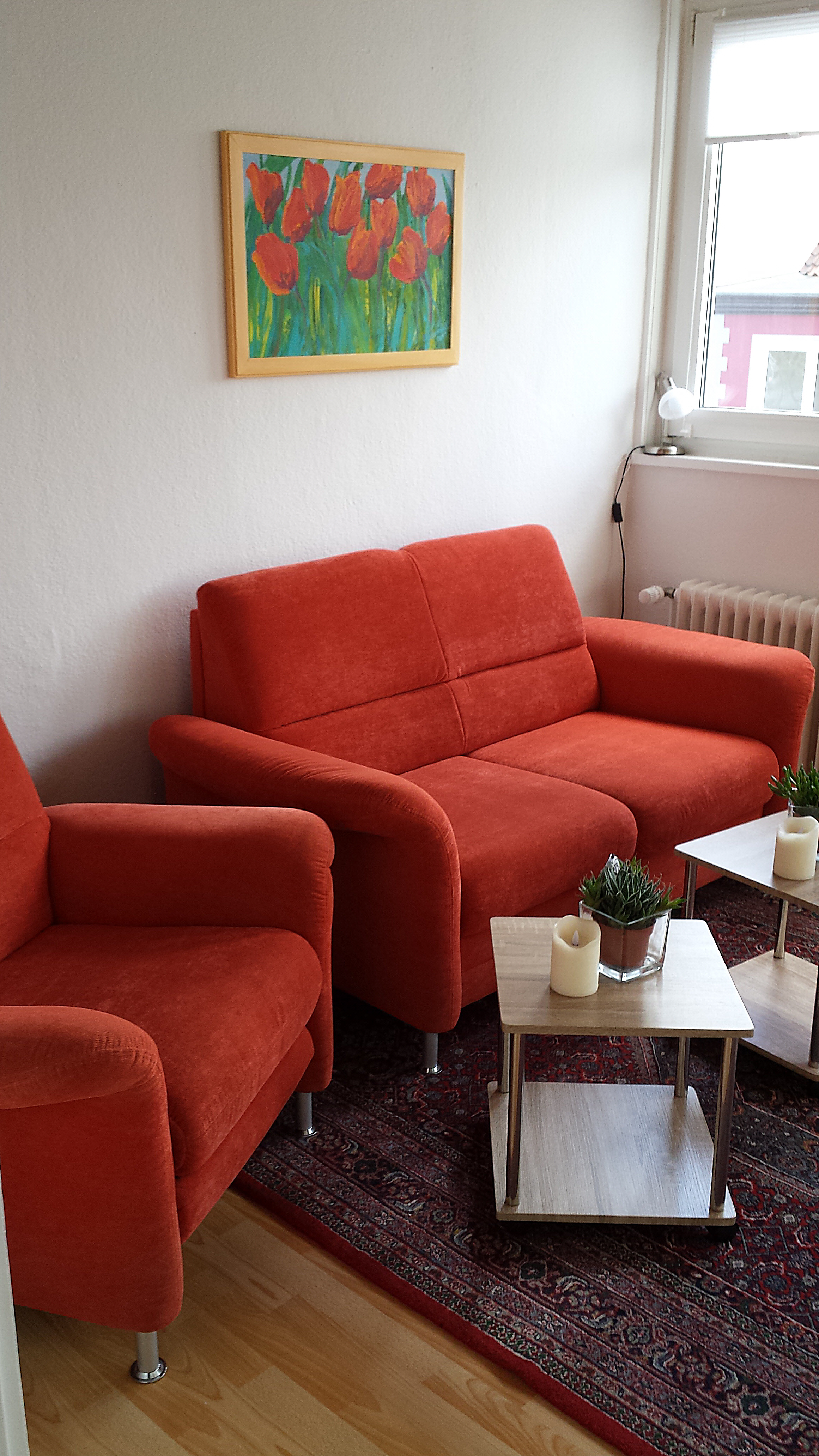 Aufenthaltsraum in der Ferienwohnung Rita Dreyer
