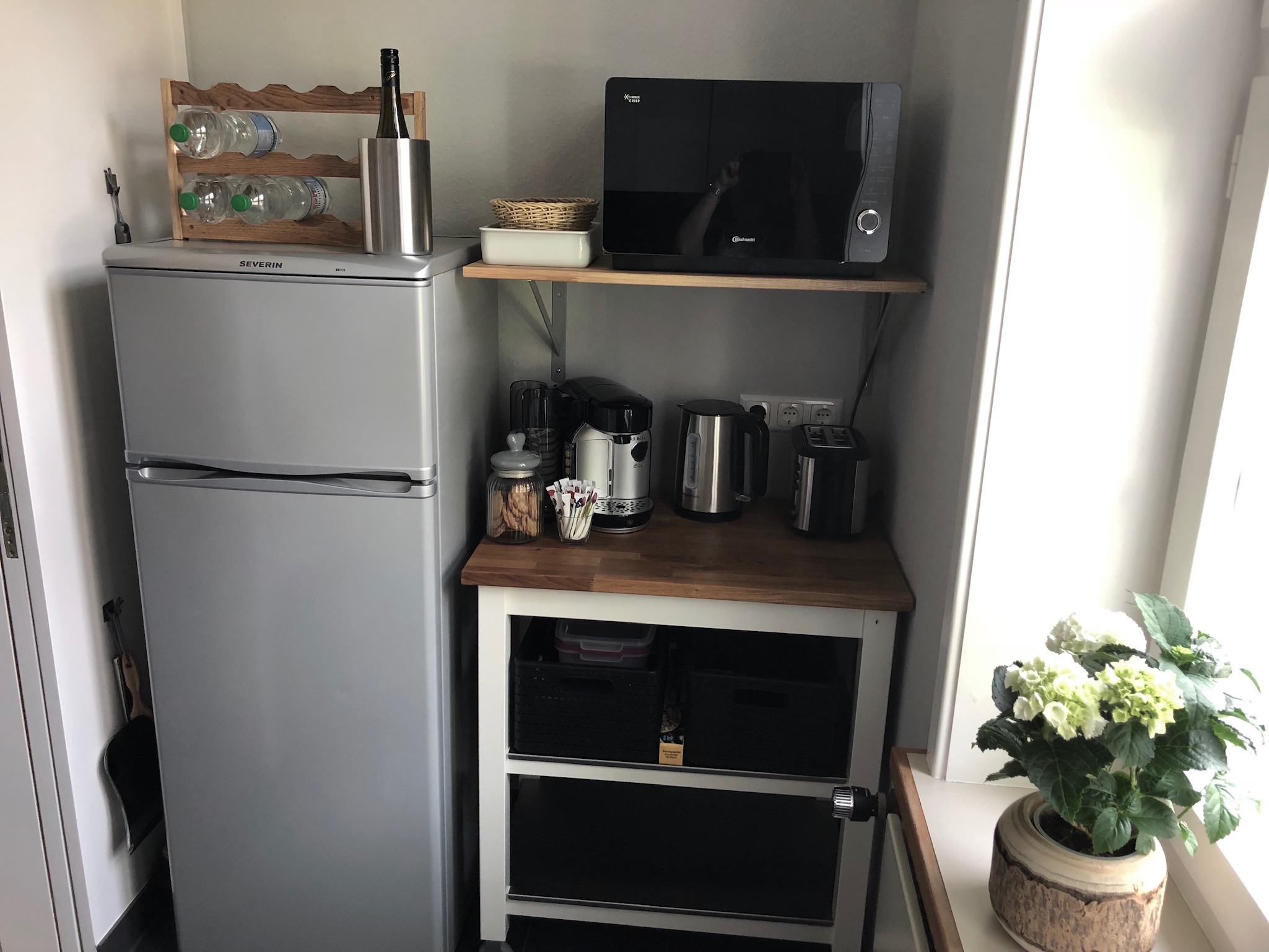 Küche in der Ferienwohnung Meinecke in Celle