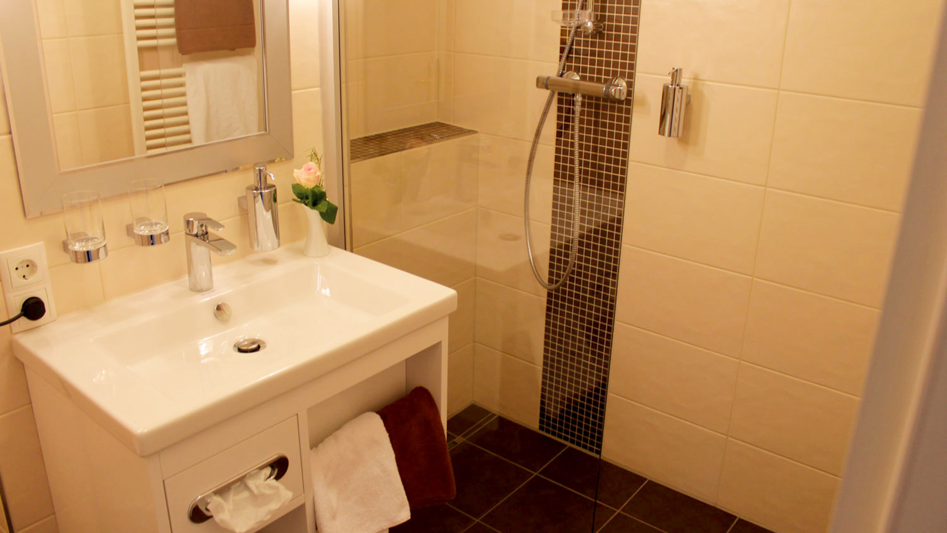 Hotel Blumlage, Badezimmer