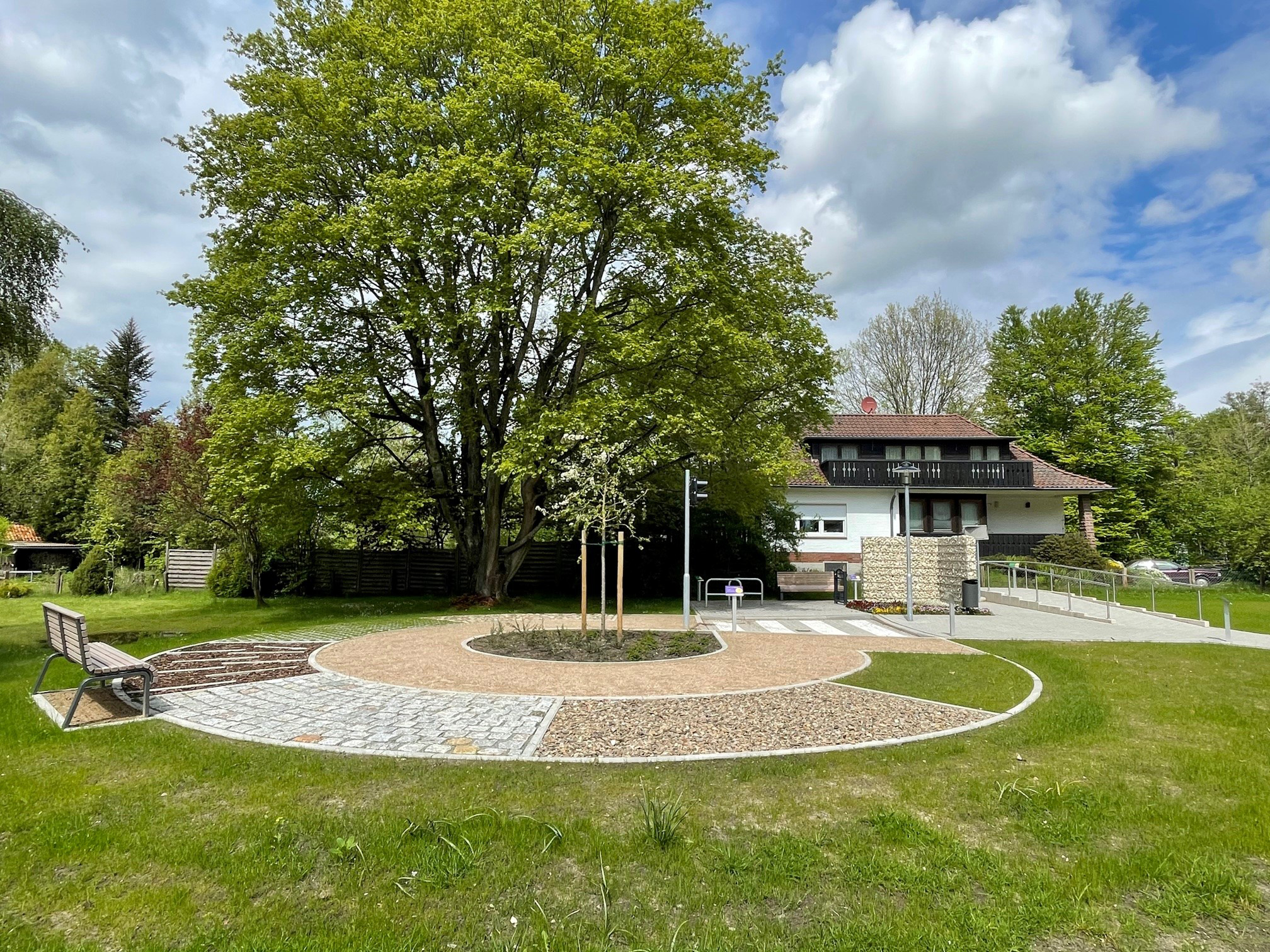 Rollator-Parcours im Kurpark Bad Bevensen