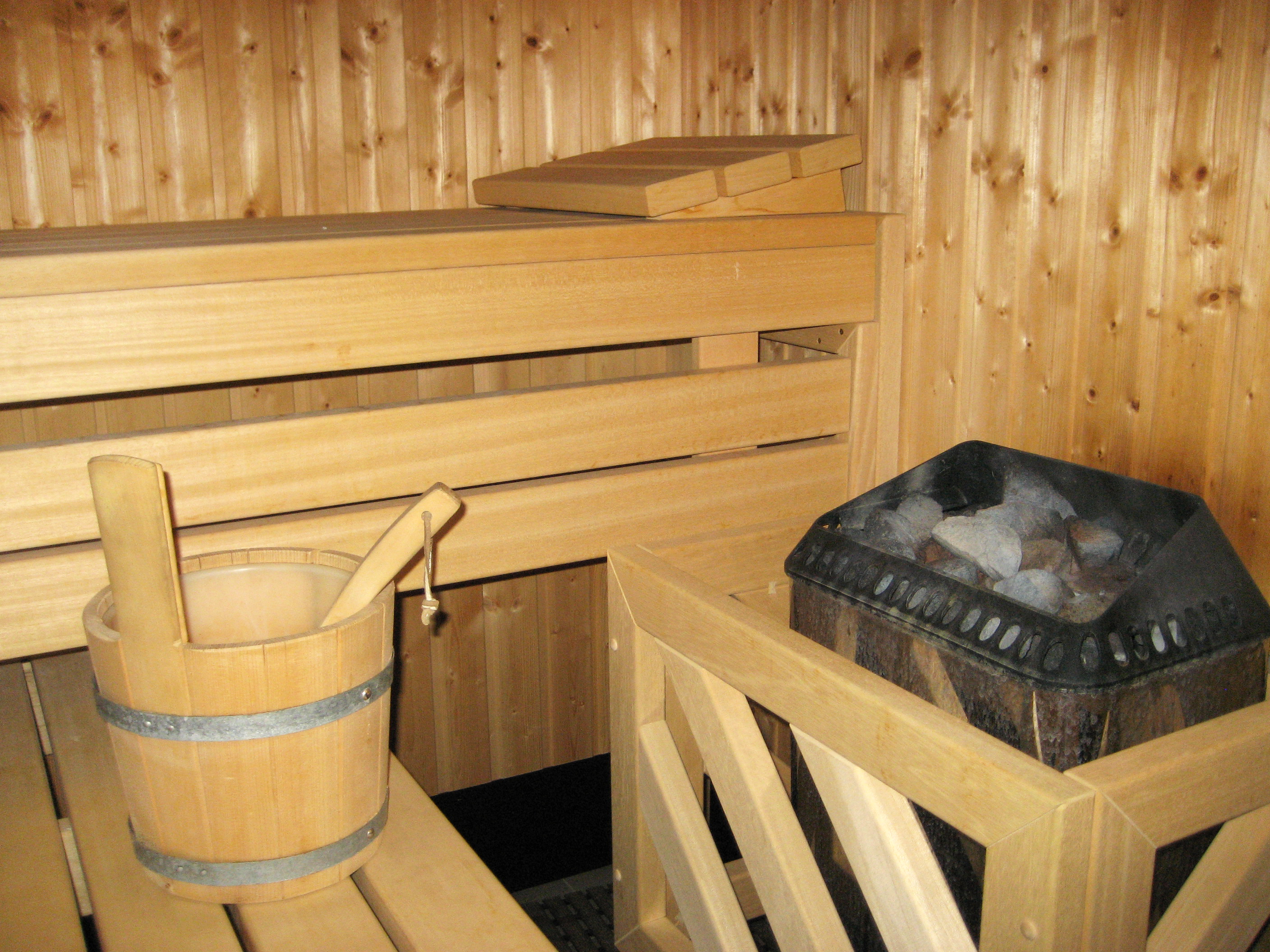 Sauna in Thöles Hotel