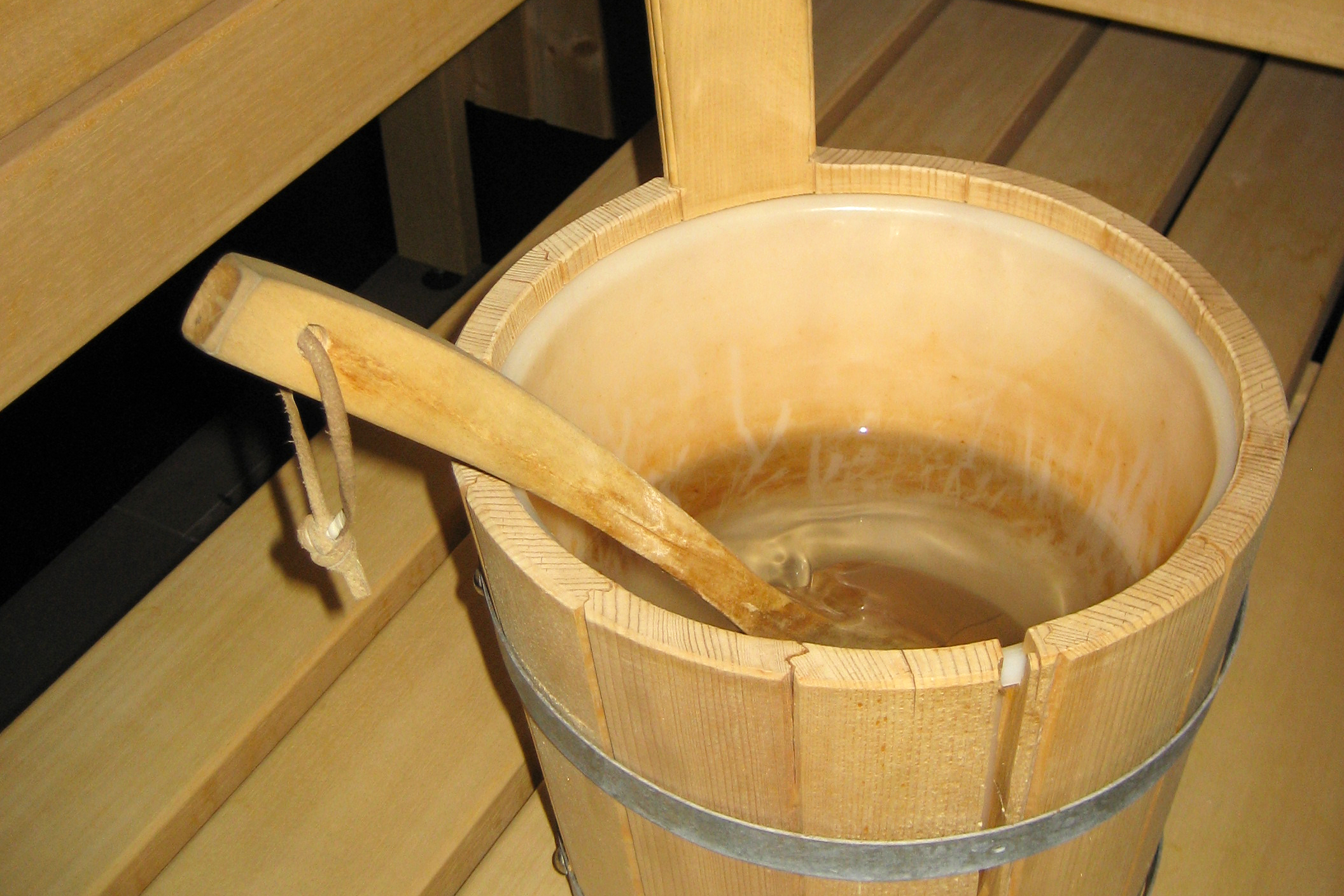 Sauna im Therapiezentrum Blender