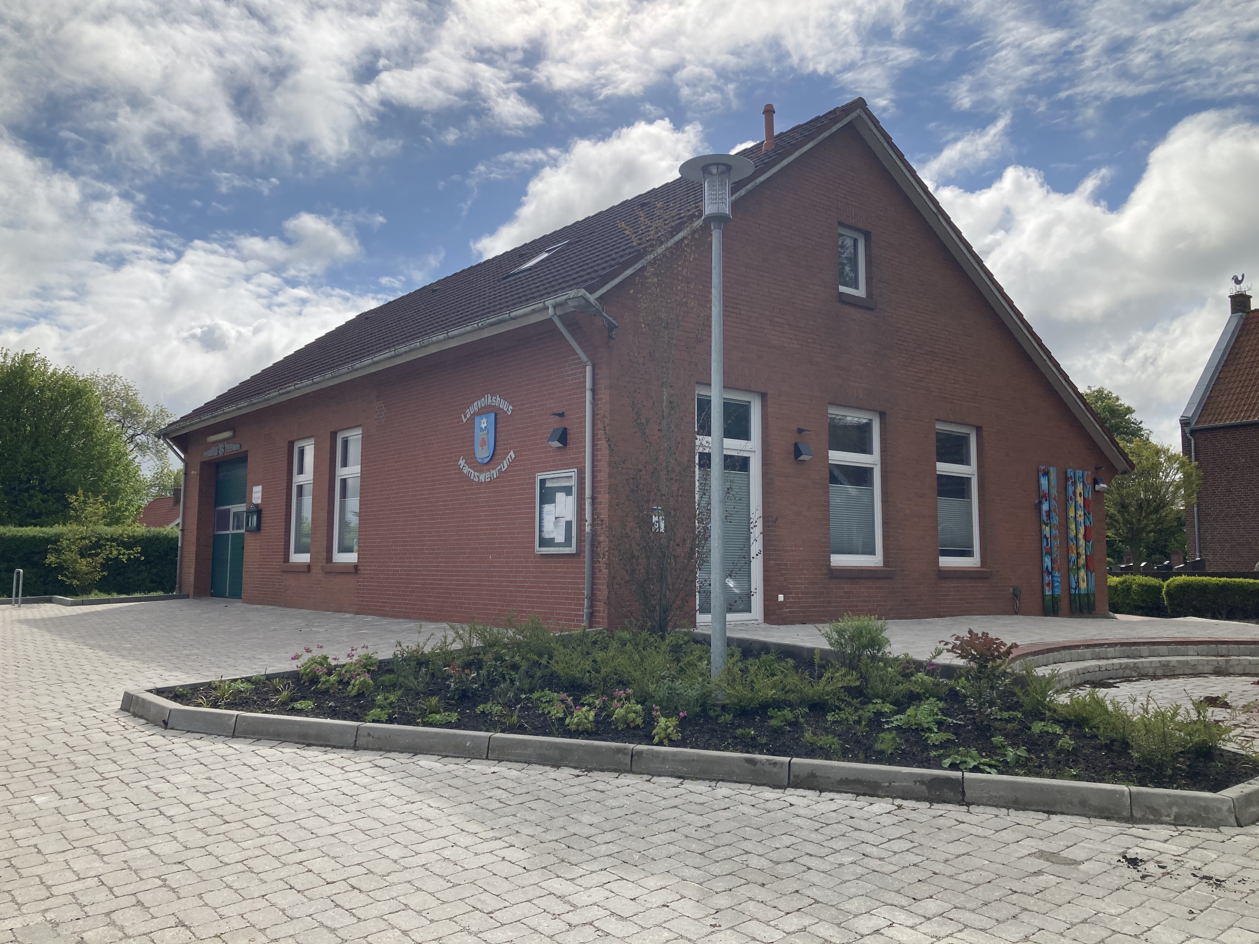 Öffentliche Toilette Hamswehrum Dorfgemeinschaftshaus