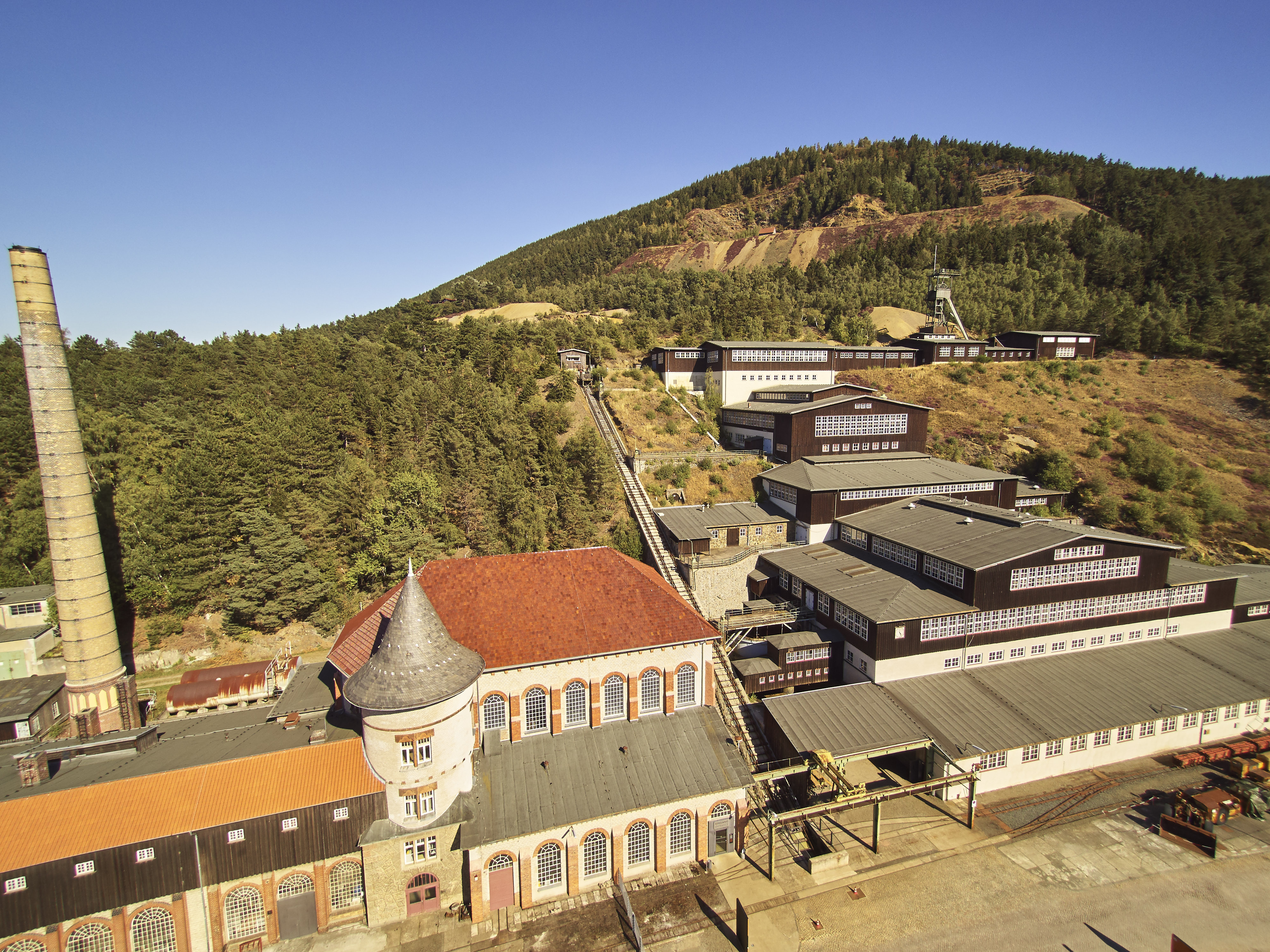 Erzbergwerk Rammelsberg Goslar, Uebertageanlagen. Foto: Stefan Sobotta / VISUM