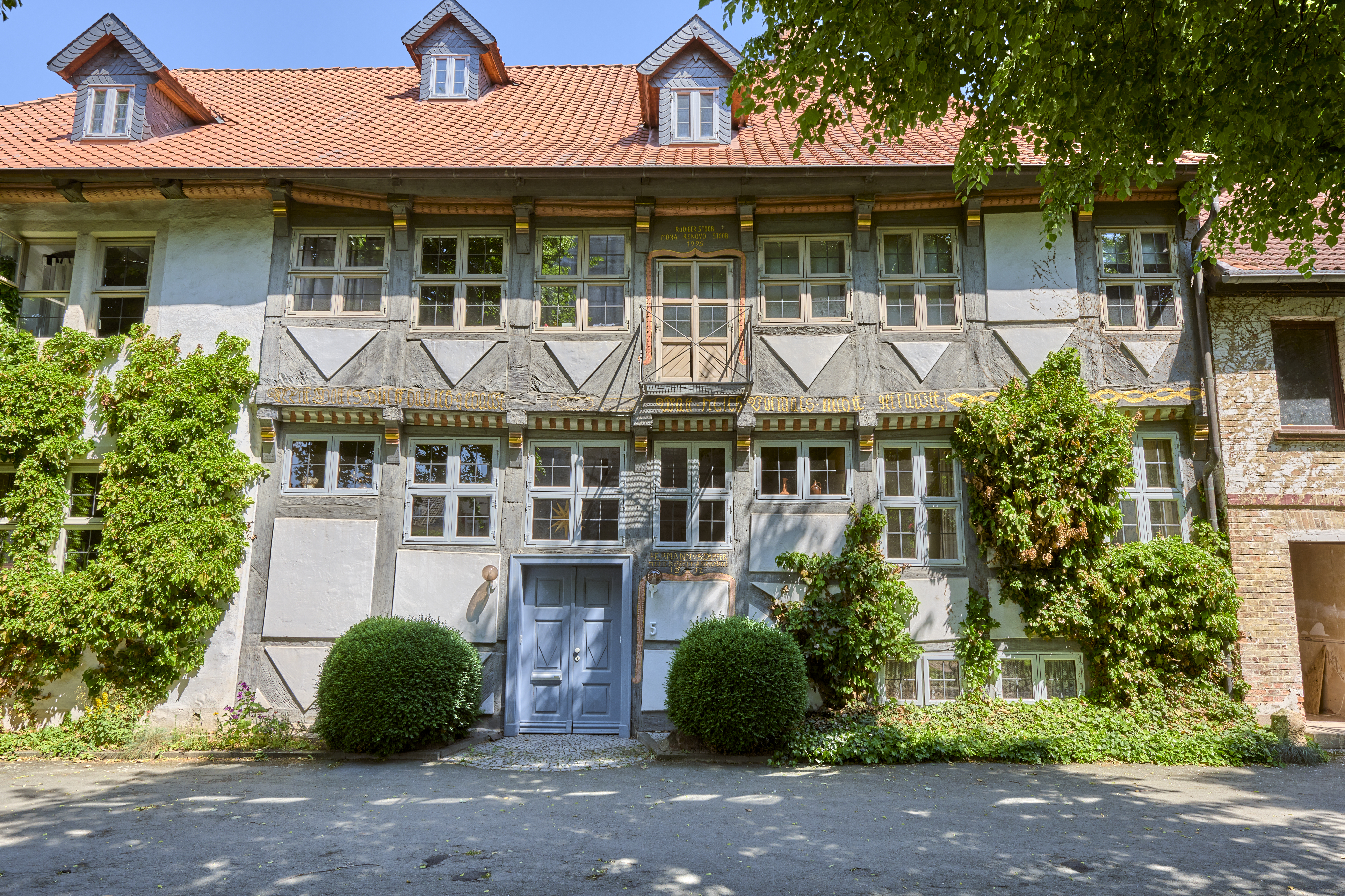 Fachwerkhaus an der Kirche in Schöppenstedt