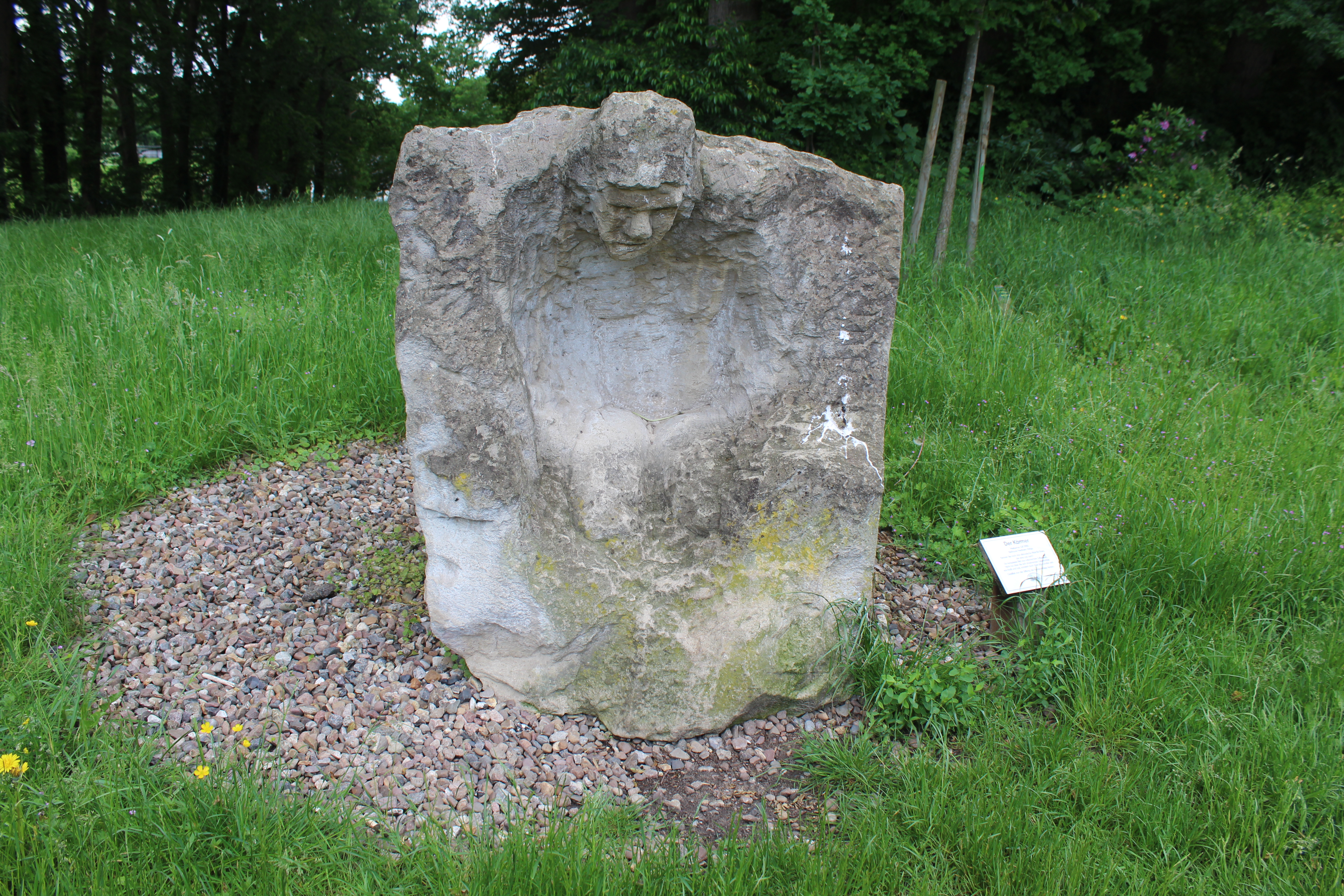 Skulptur "Der Kärrner"