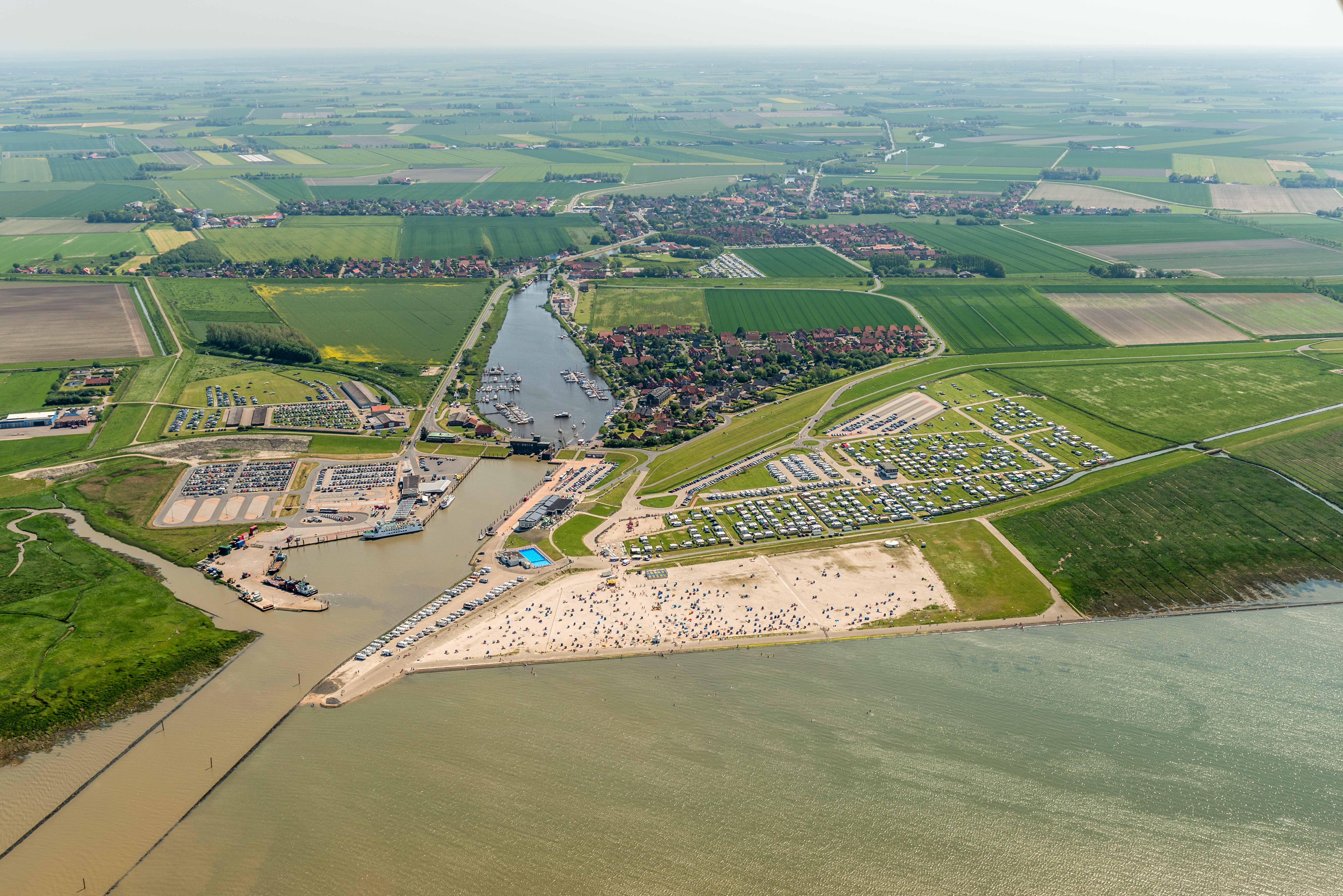 Campingplatz und Wohnmobilstellplatz Harlesiel