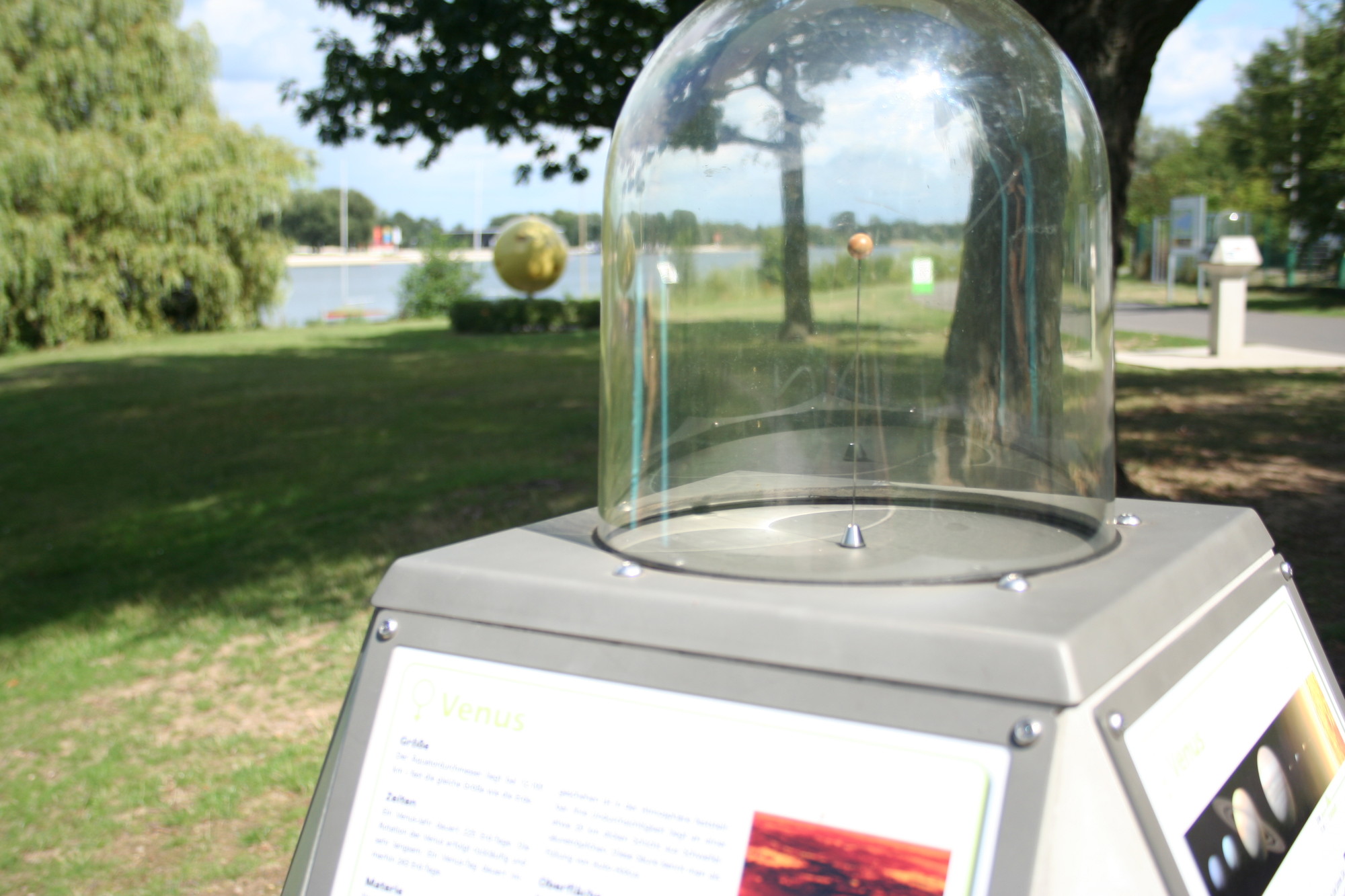 Planetenweg im Allerpark