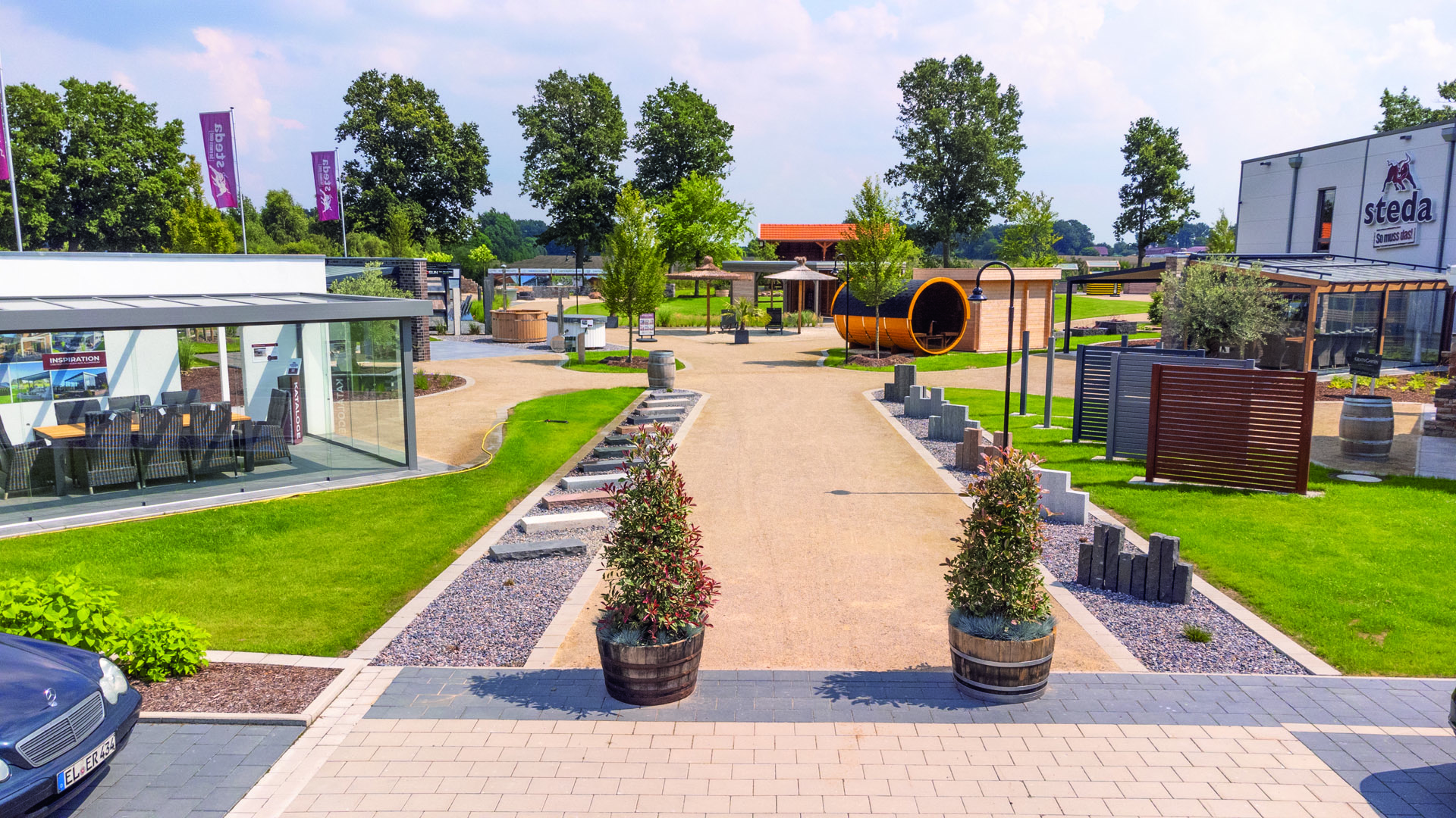 steda Garten-Ausstellung