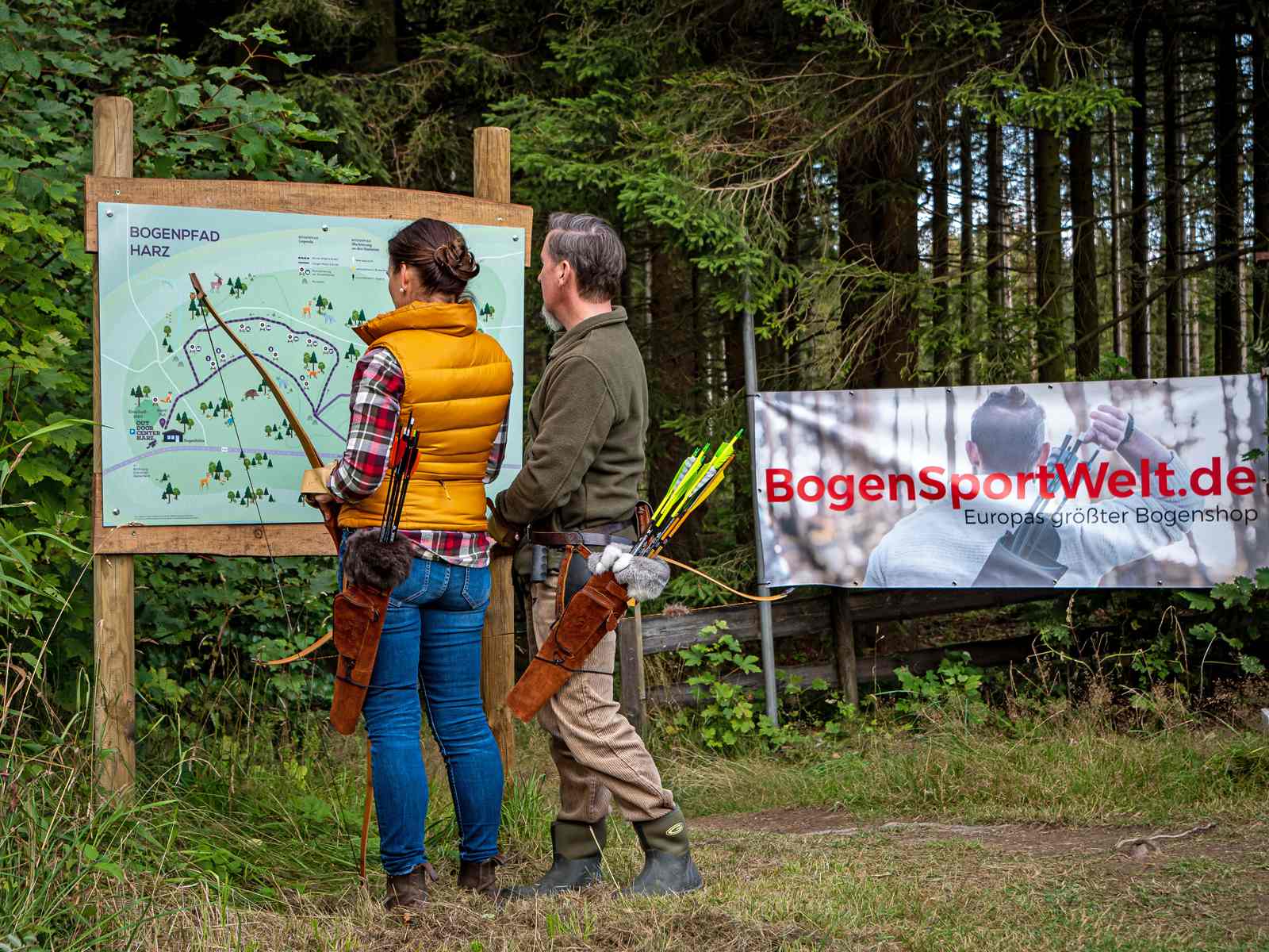 Bogenpfad Harz am OutdoorCenter Harz