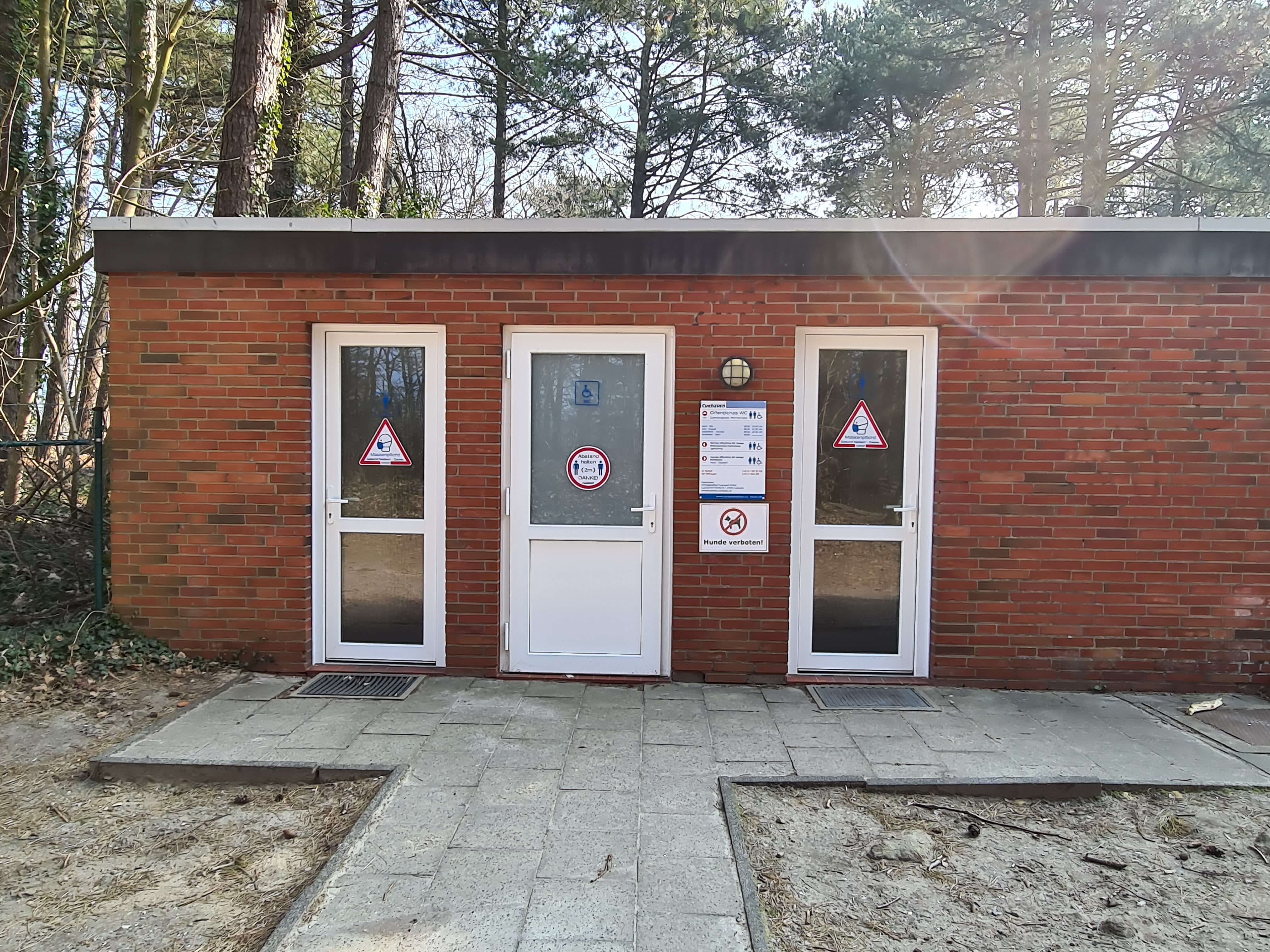 WC - Am Campingplatz Wernerwald