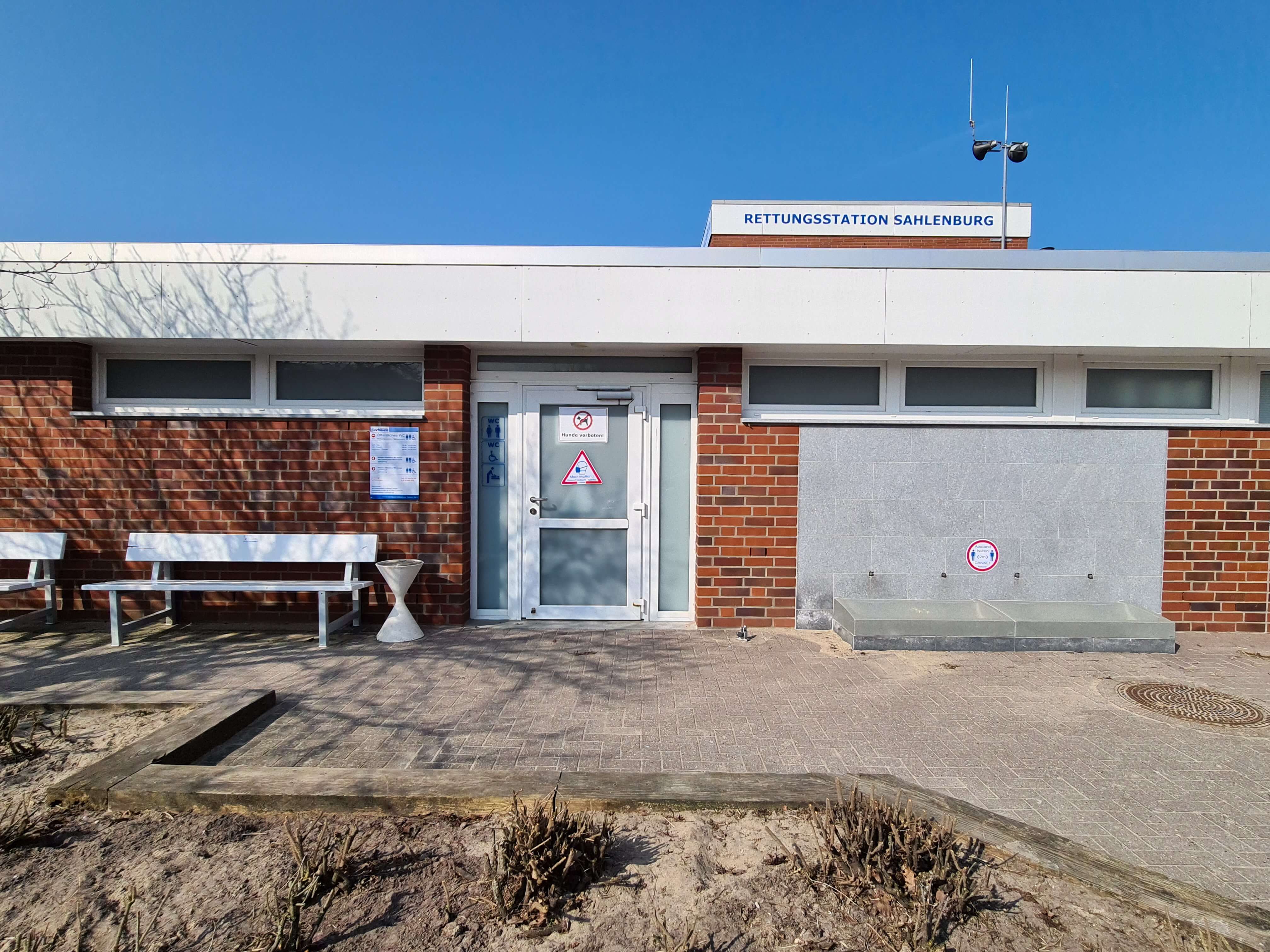 WC - Rettungsstation Sahlenburg
