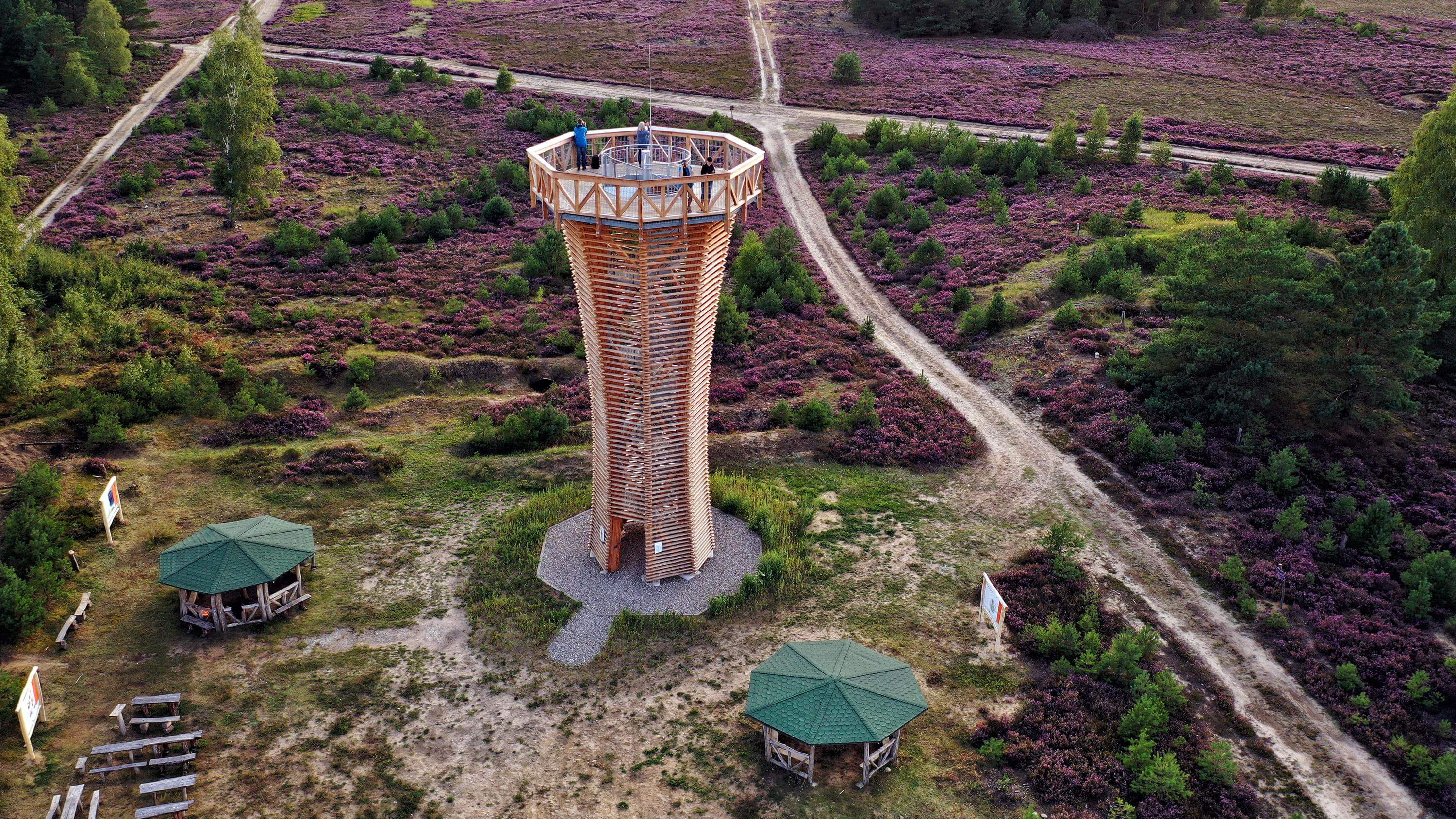 Heideturm auf dem Heinz-Sielmann-Hügel