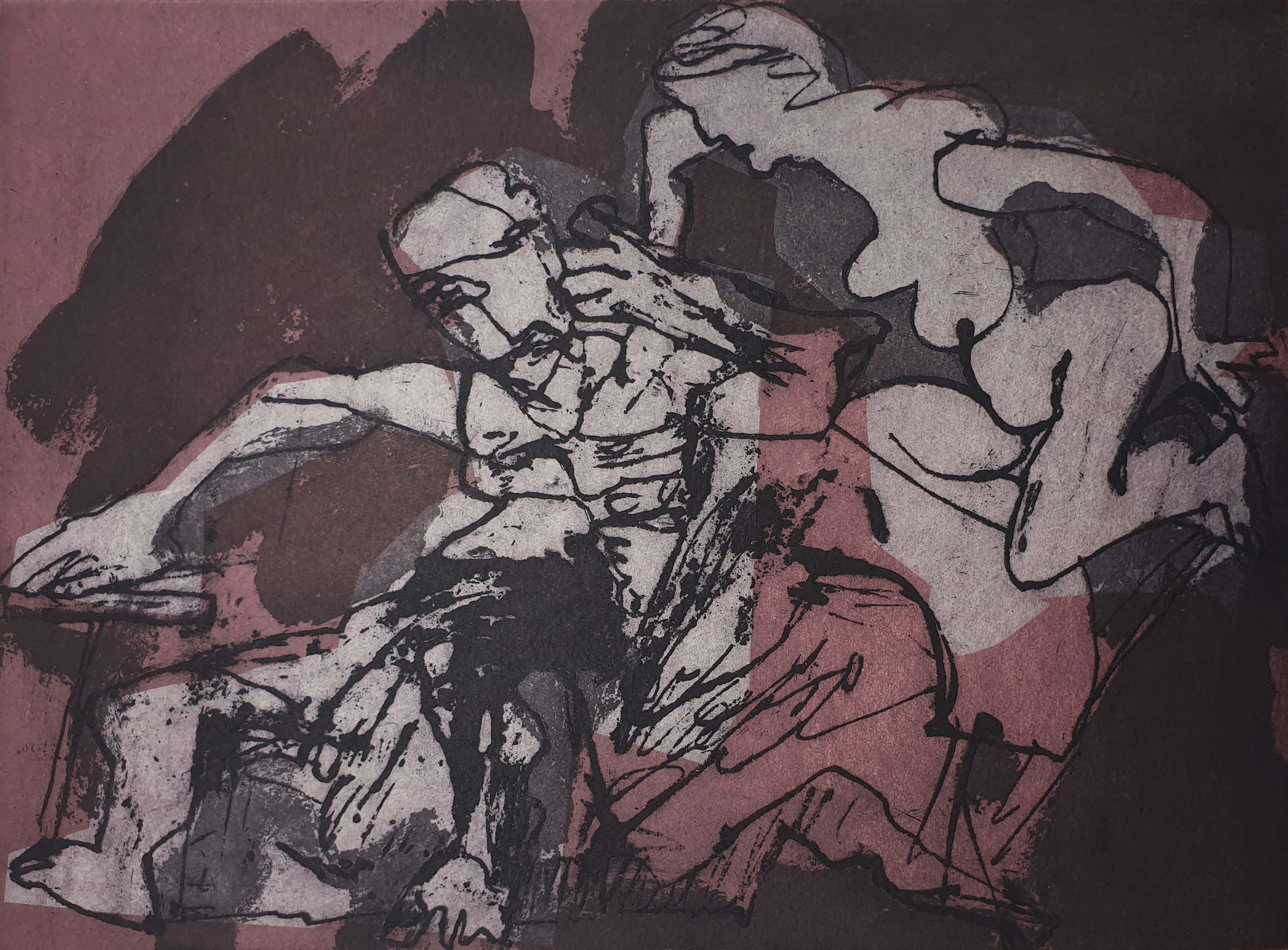 Peter Schnürpel, Atelier Rodin II,  2015, Radierung