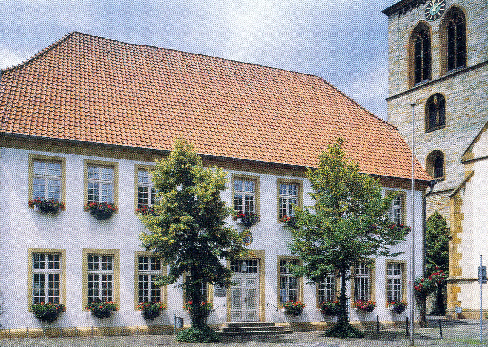 Fassade des Historischen Rathauses Wiedenbrück