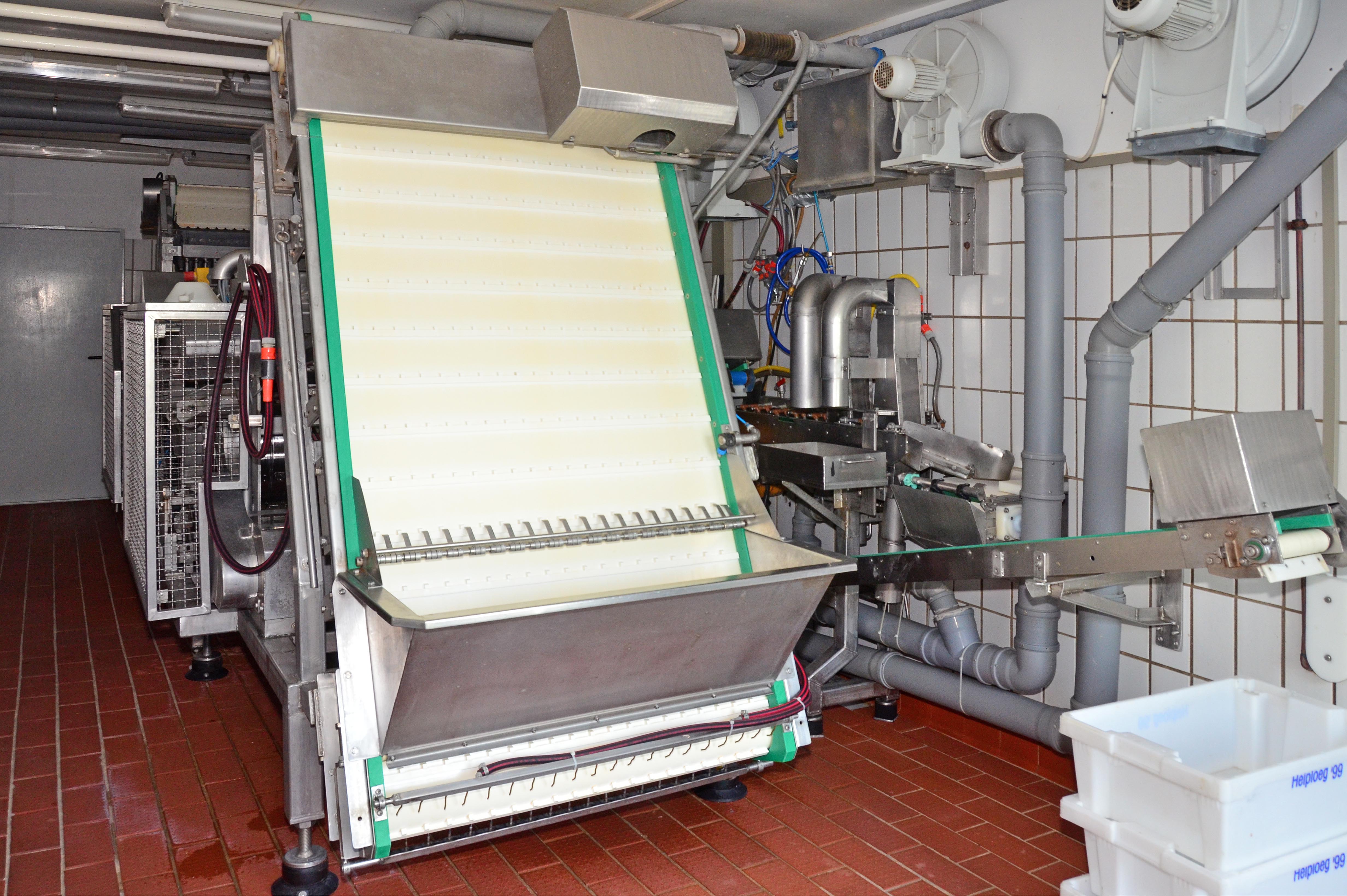Krabbenschälmaschine