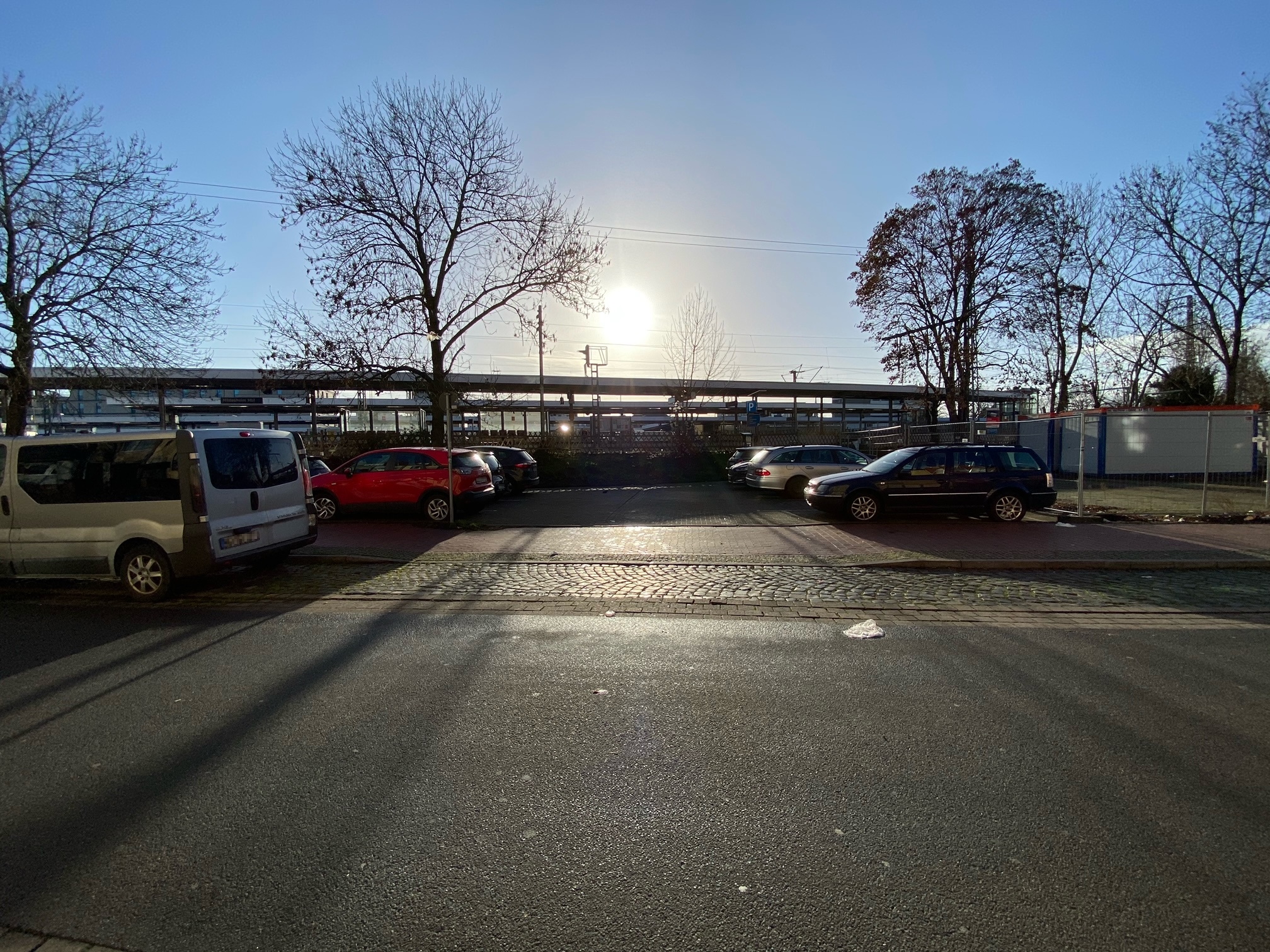 Parkplatz Hauptbahnhof Rückseite