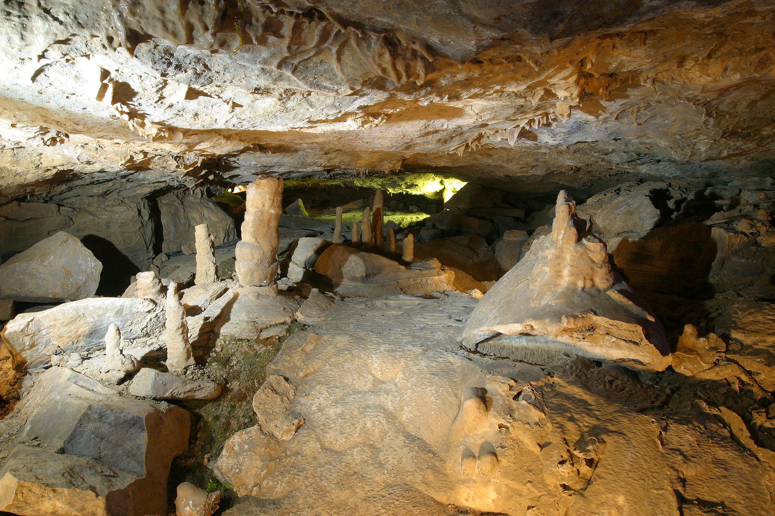 Märchenwald in der Schillat-Höhle