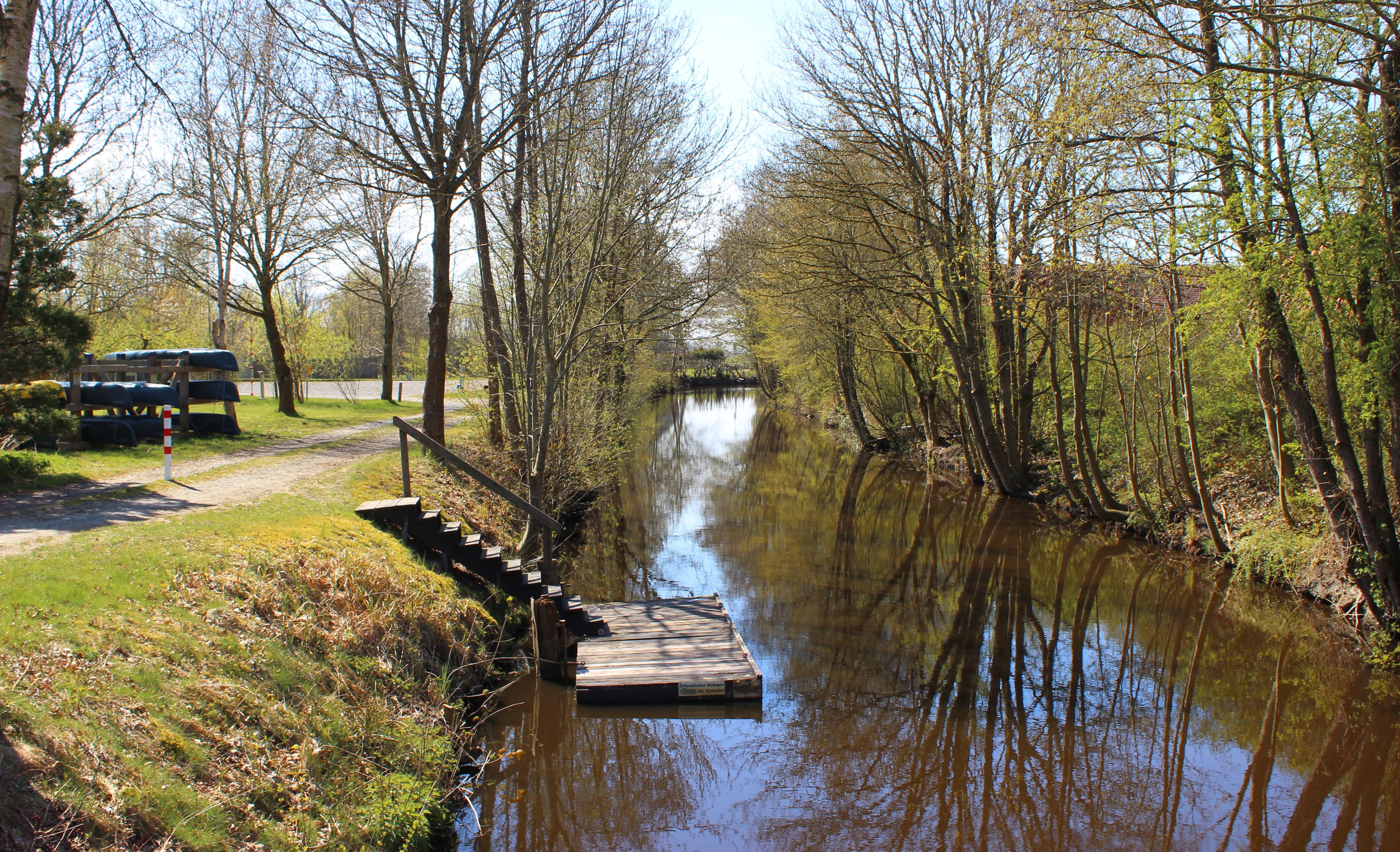 Kanusteg Schöpfwerksinsel II - Ihlienworth