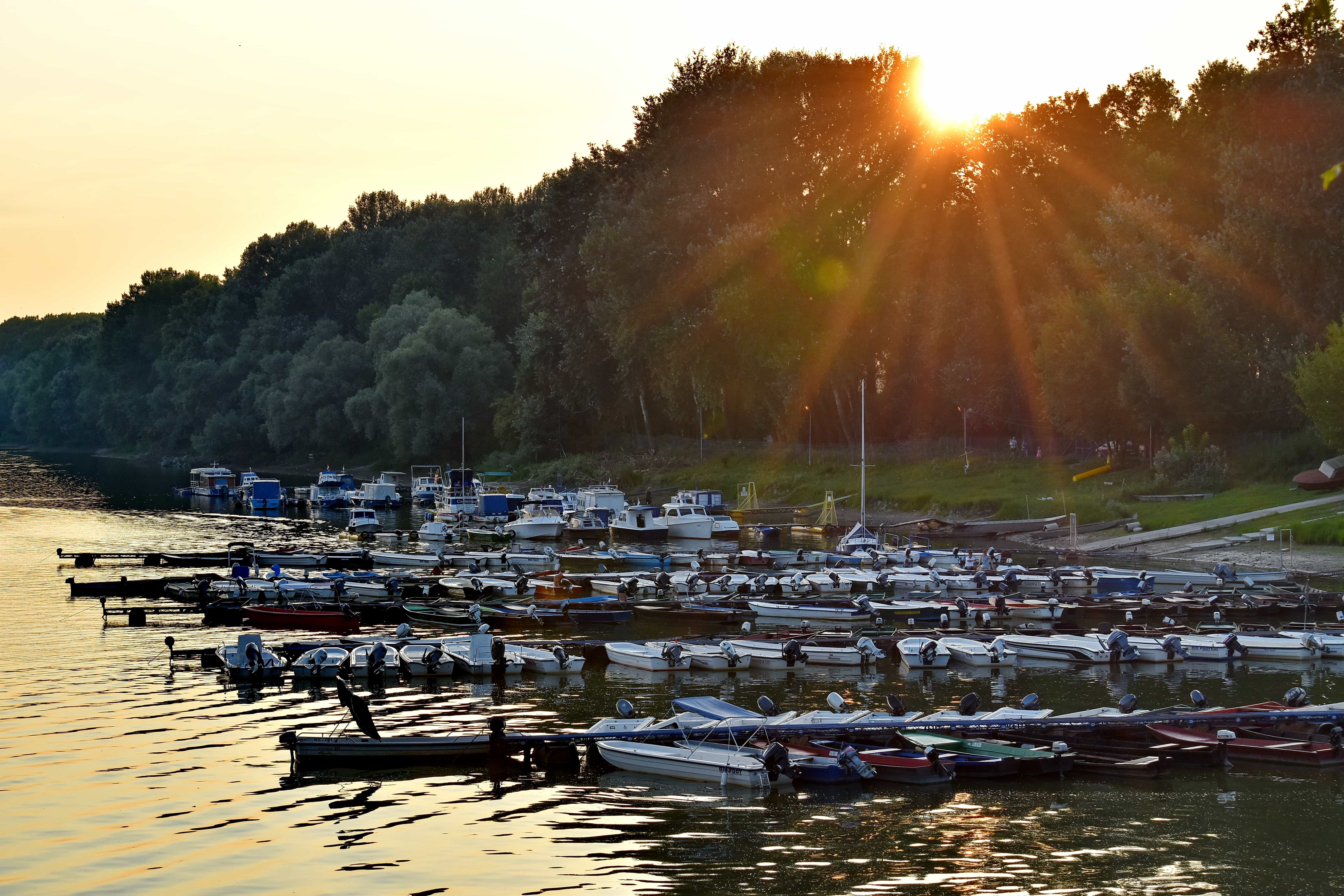 Abendstimmung am Kemnader See<br>