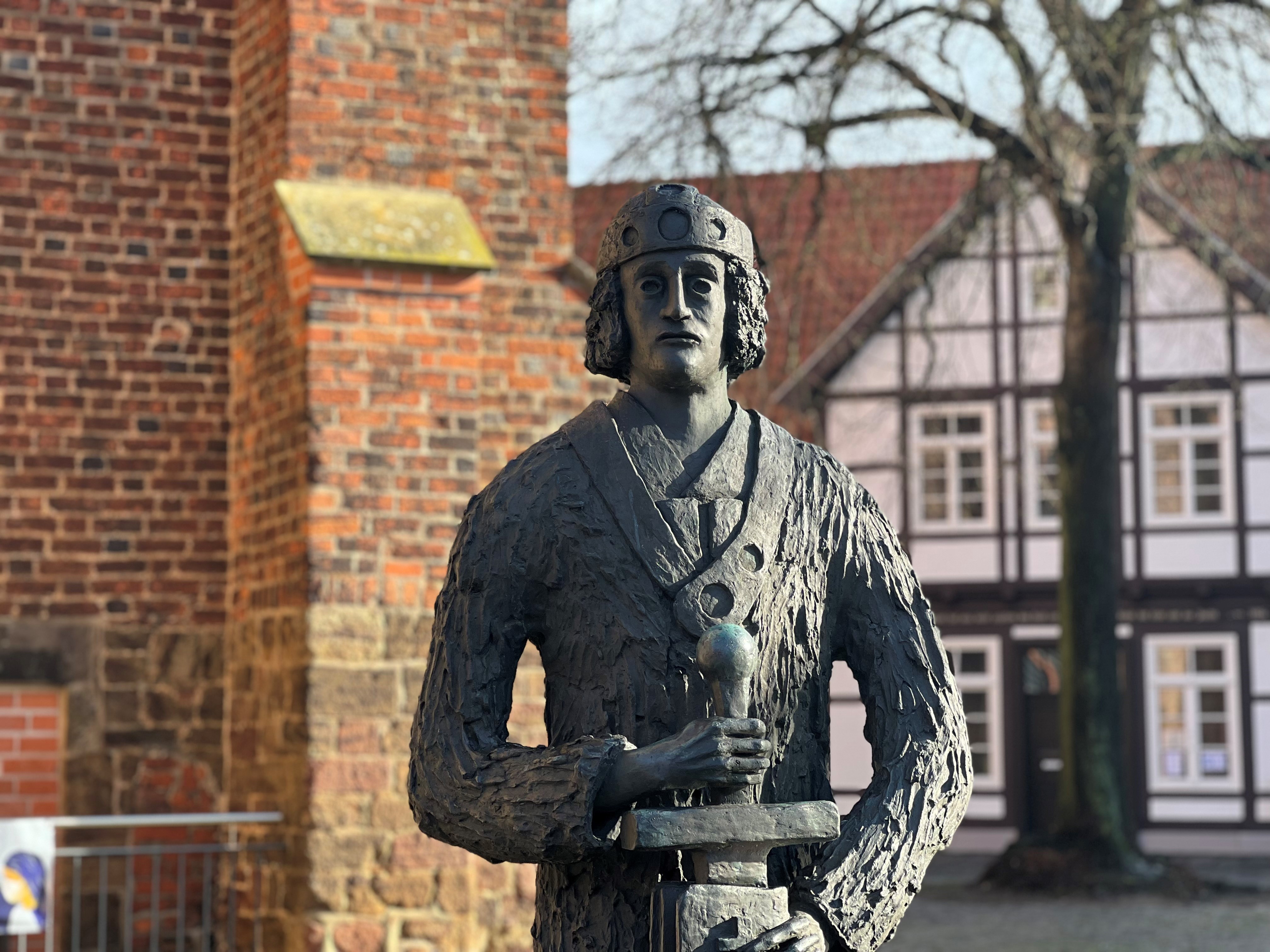 Skulptur "Widukind"
