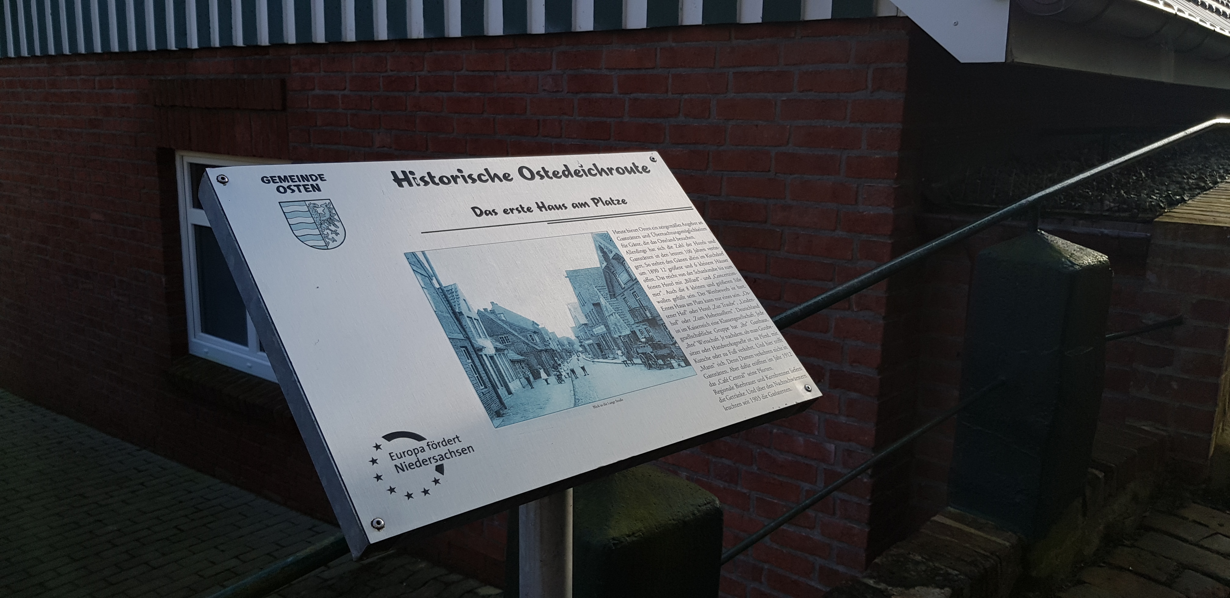 Das erste Haus am Platze - Historische OsteDeichroute