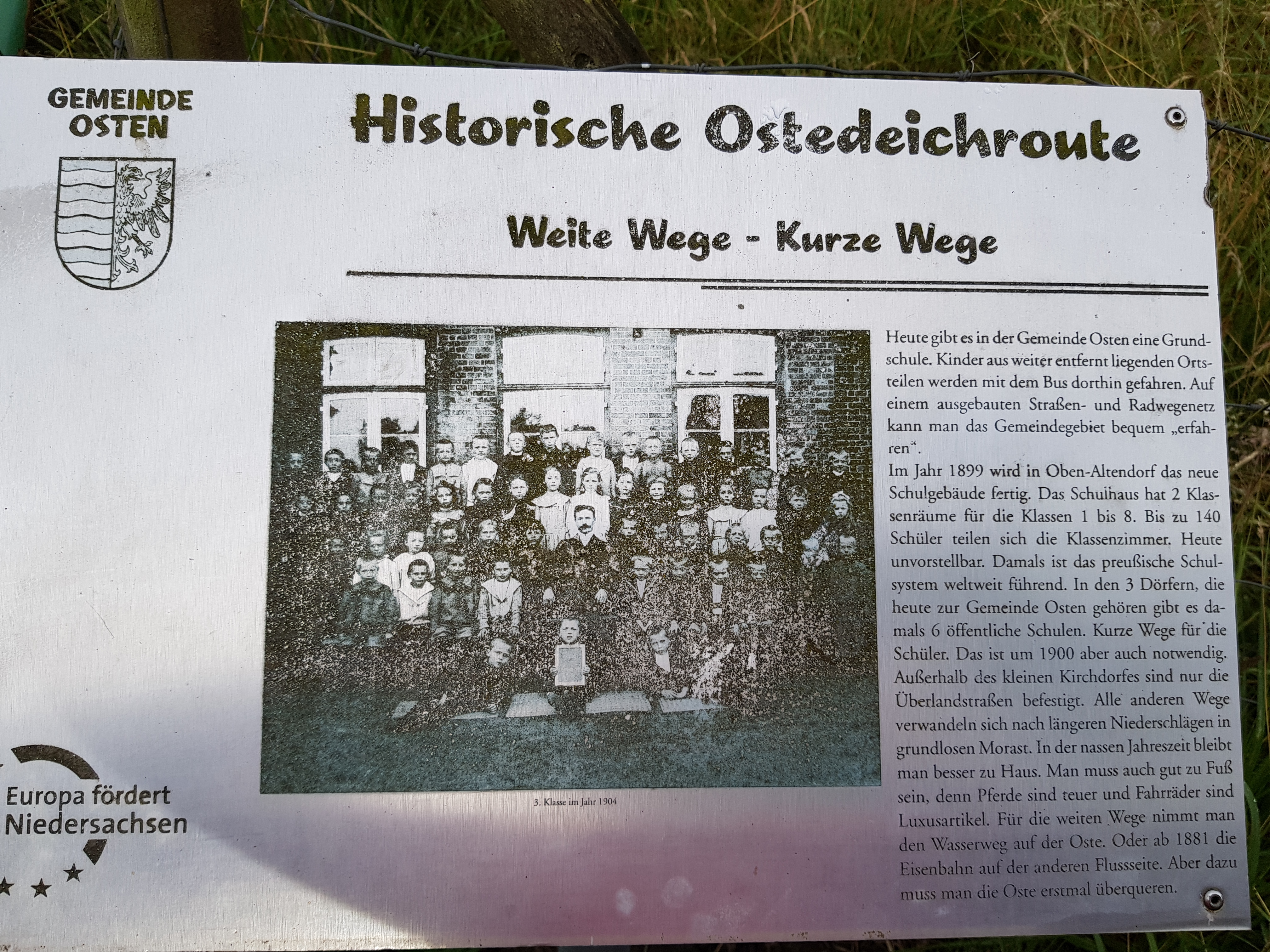 Weite Wege - Kurze Wege - Historische OsteDeichroute