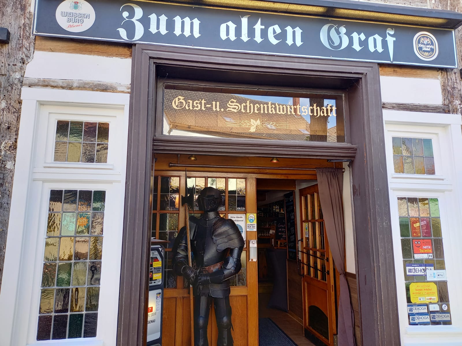 Gaststätte Zum Alten Graf_Historisches Fachwerk