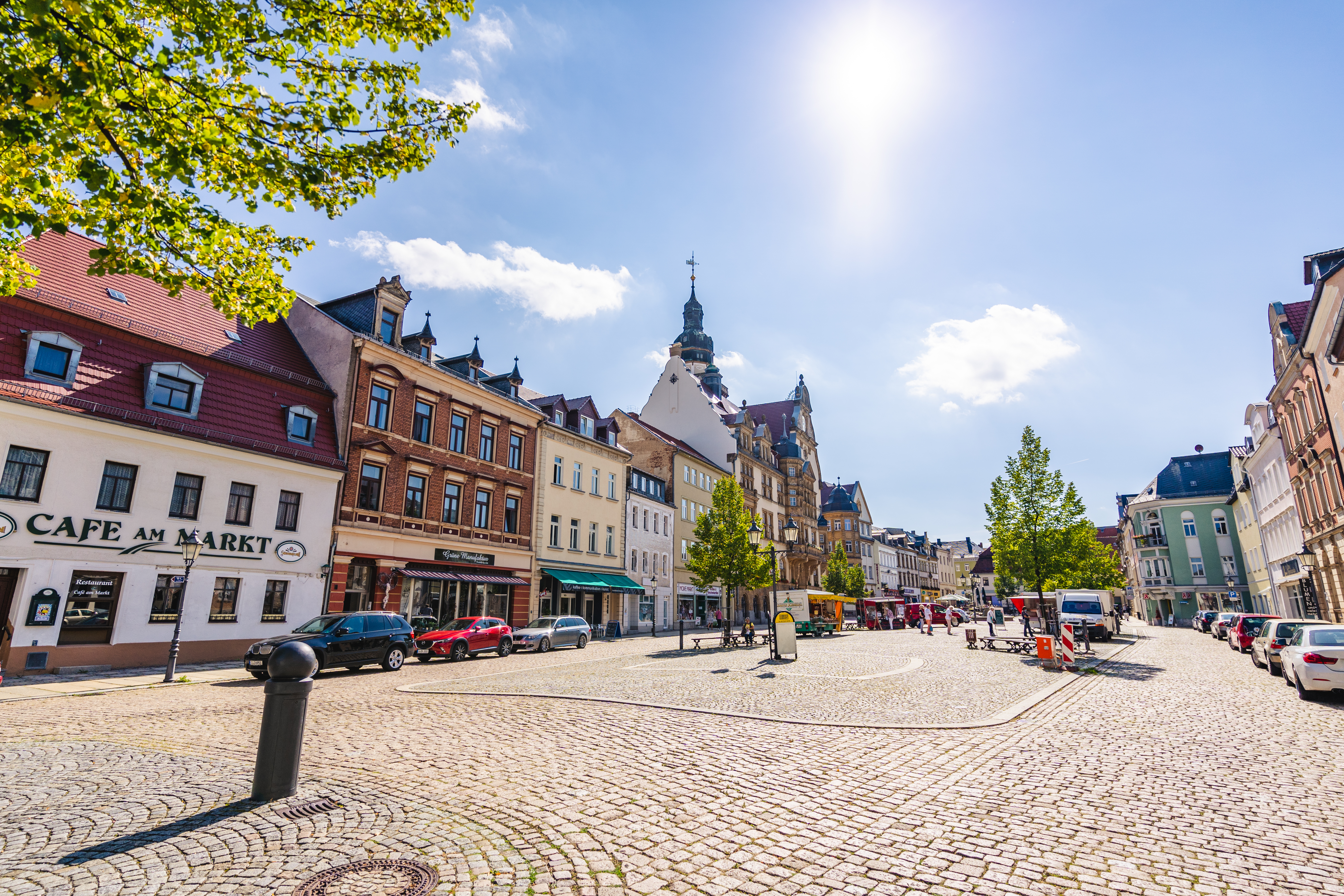 Sachsenmarkt in Werdau
