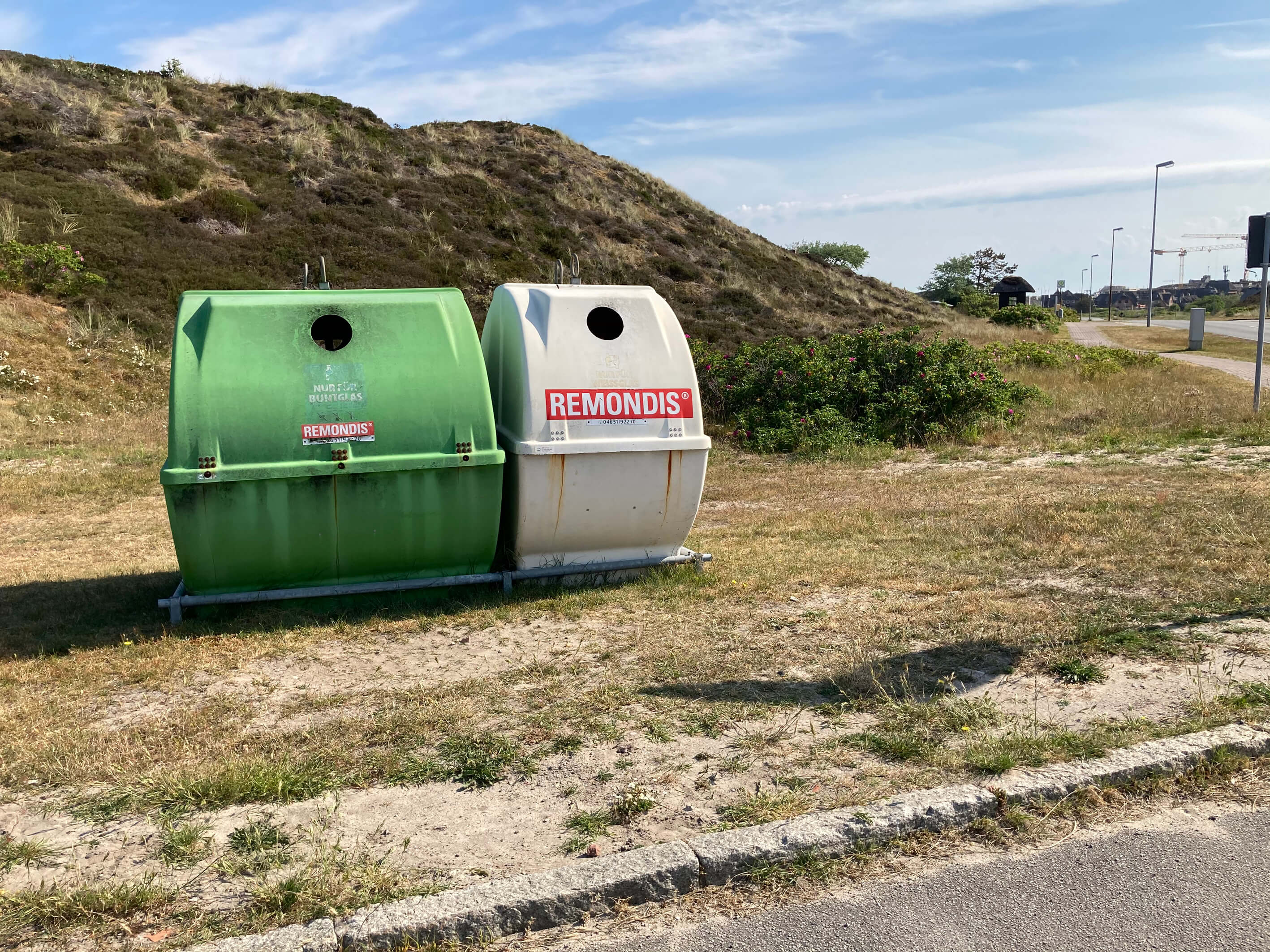 Glascontainer Listlandstraße Ecke Mövengrund